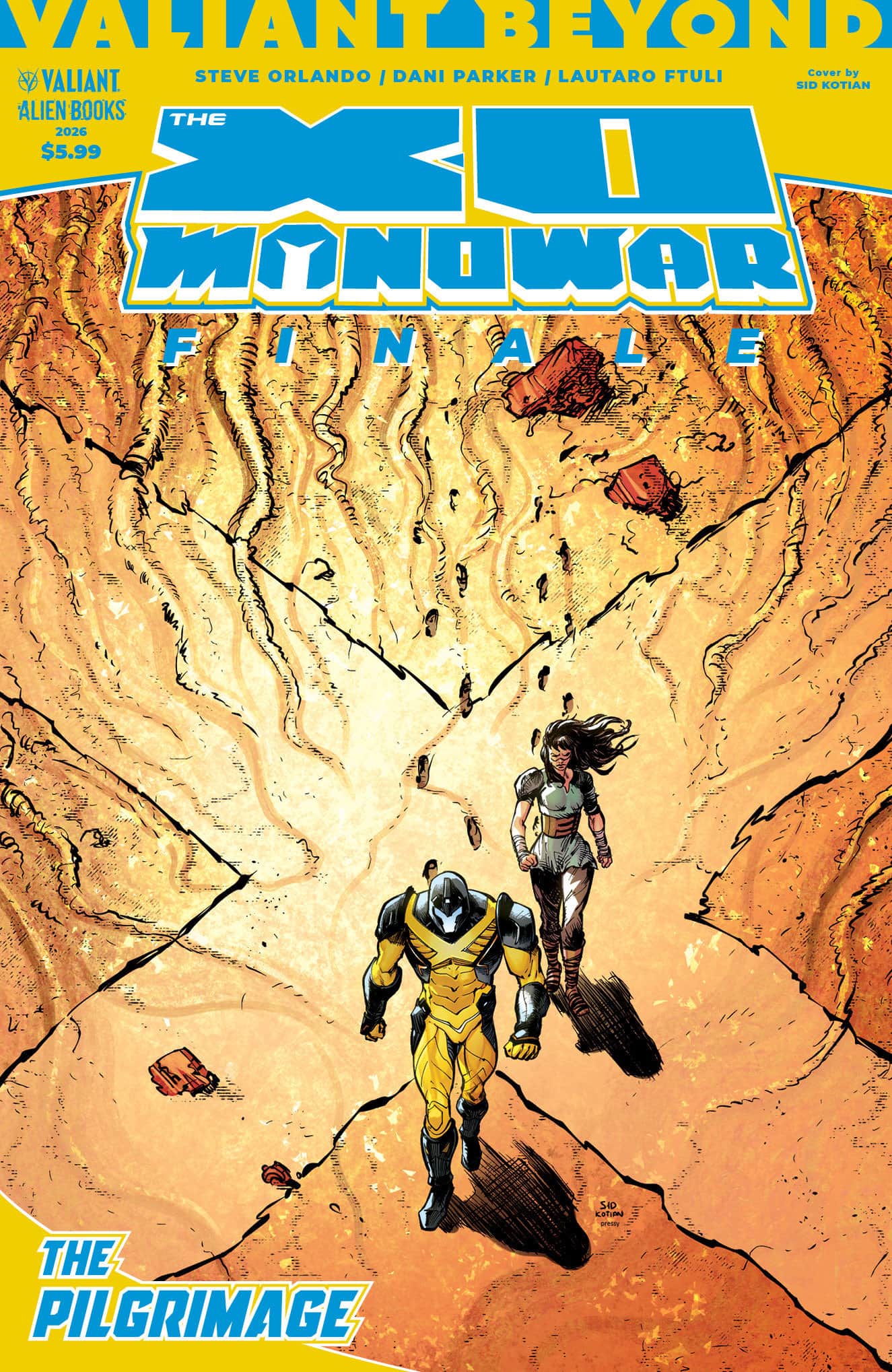 Valiant Beyond: The X-O Manowar Cover