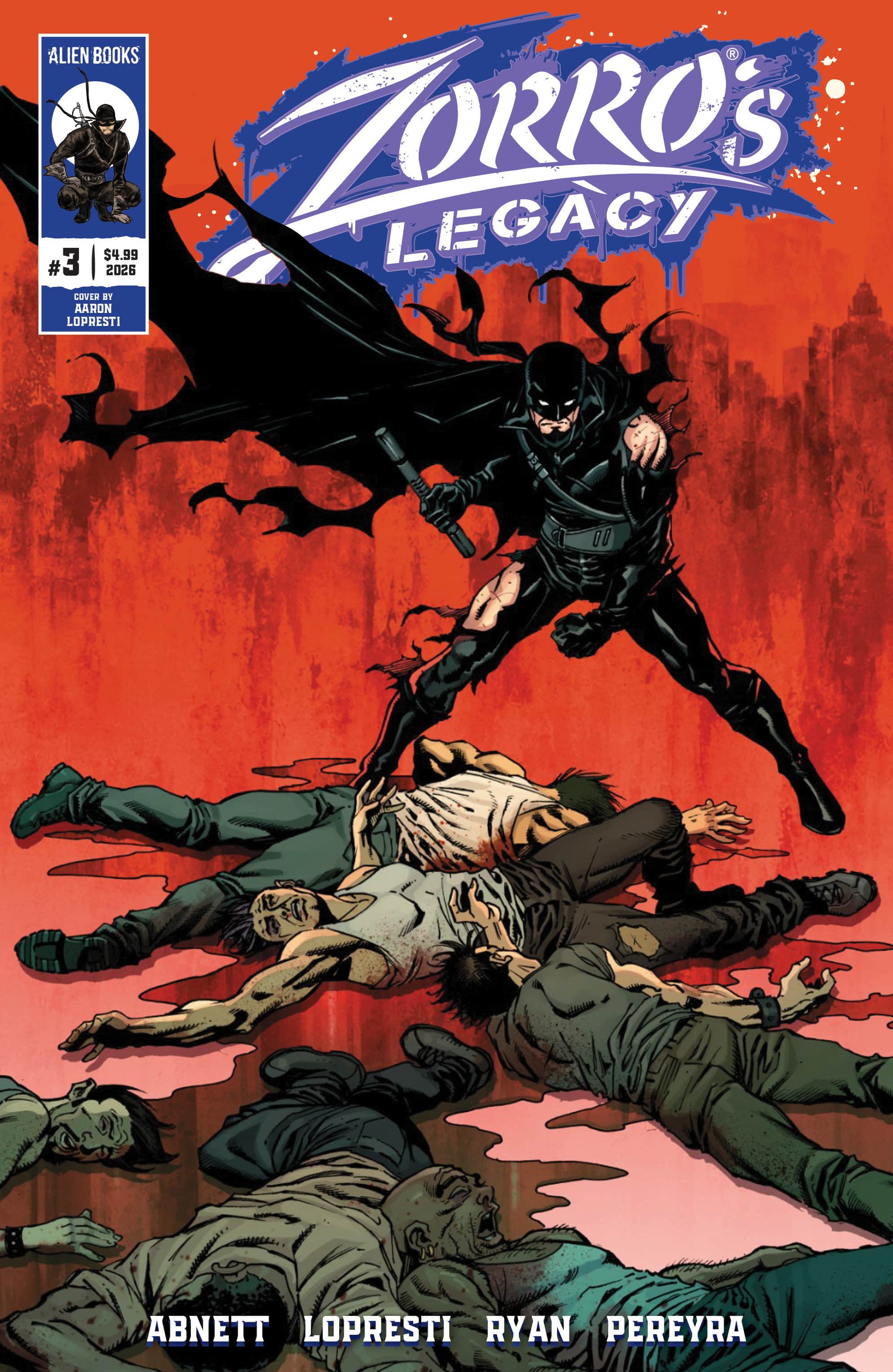 Zorro's Legacy Cover