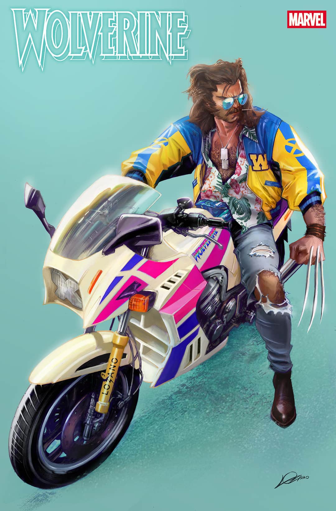 ALEXANDER LOZANO 80'S WOLVERINE VARIANT