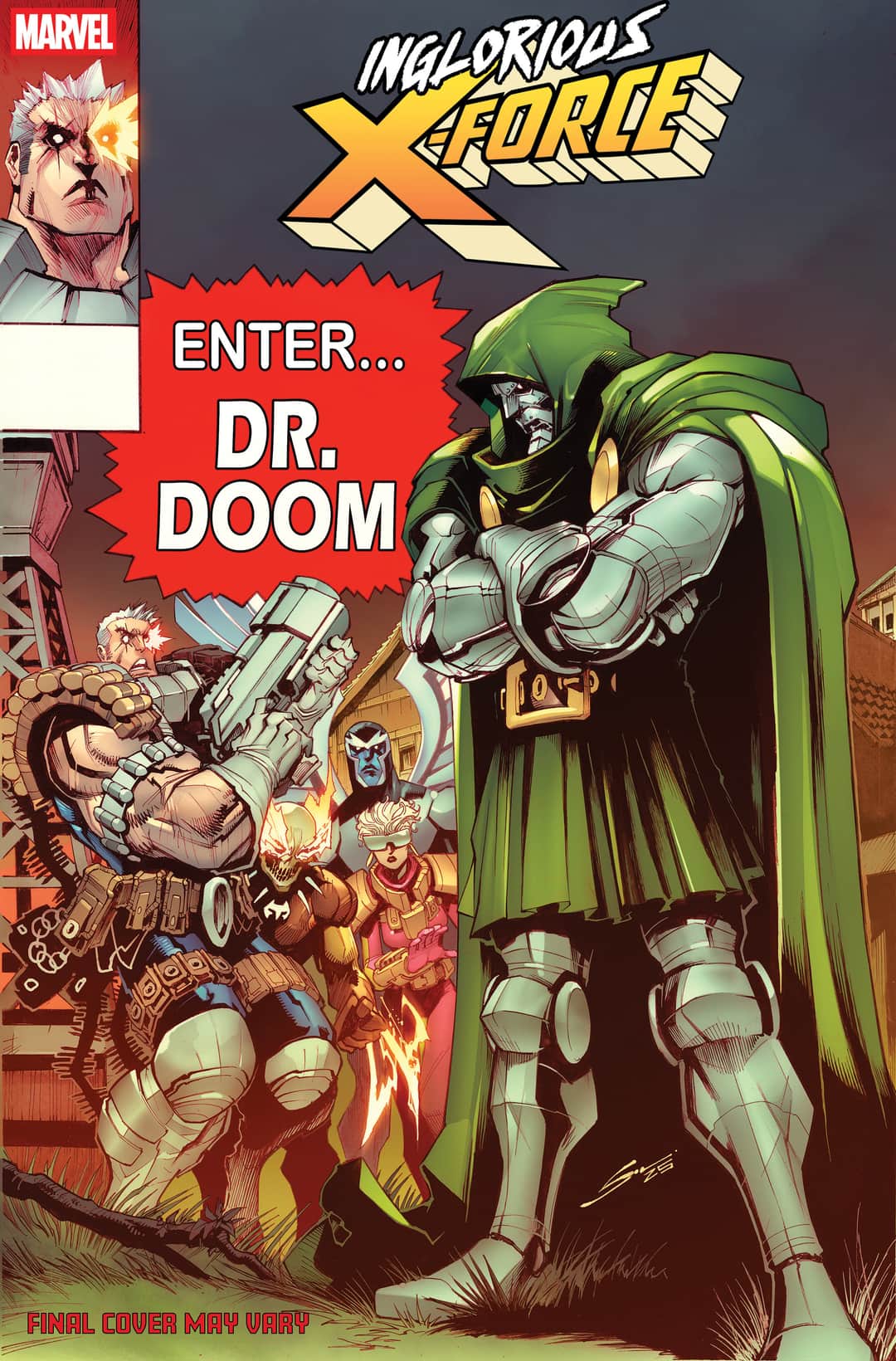 GERARDO SANDOVAL DOOM HOMAGE VARIANT