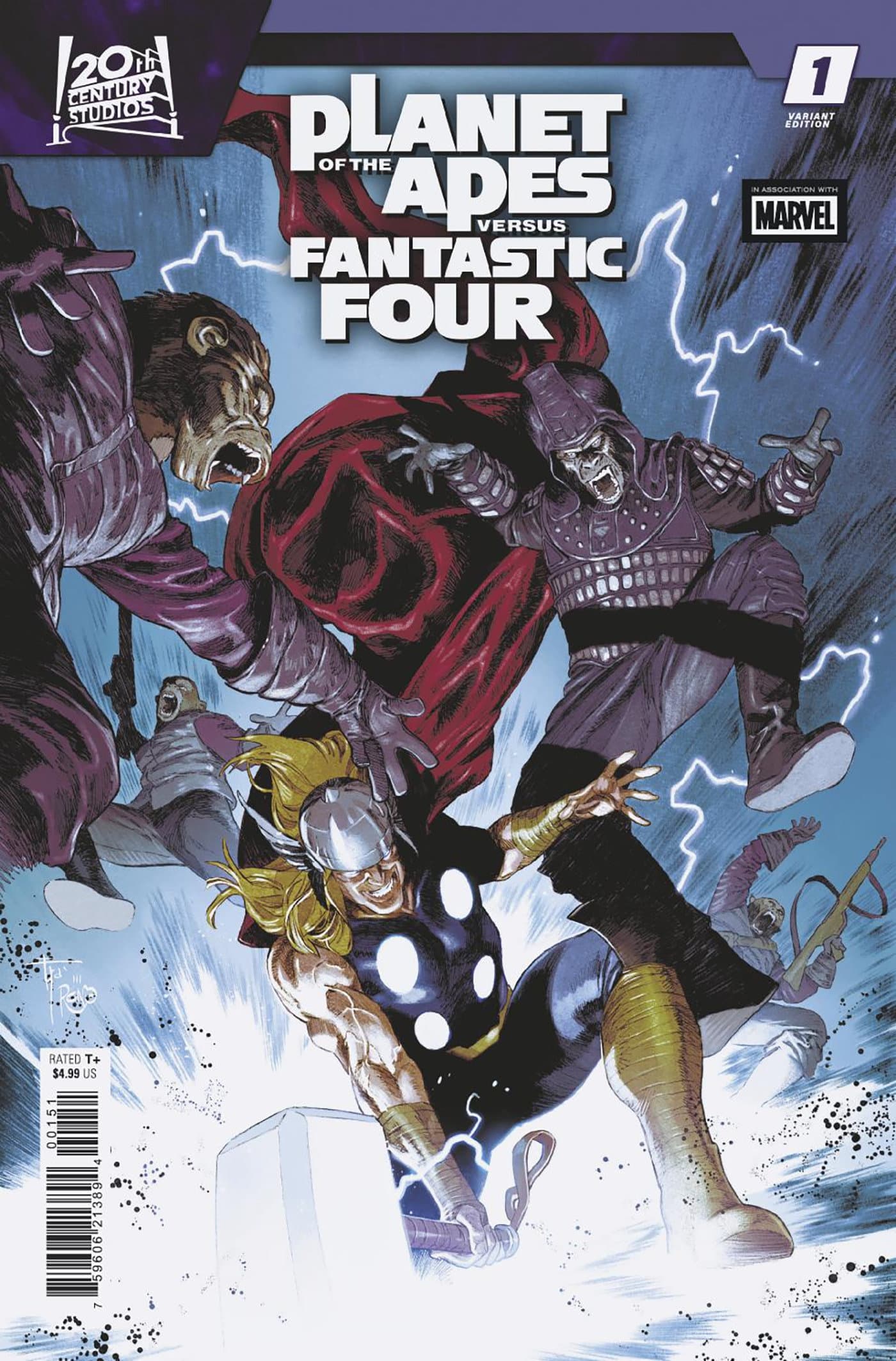 Cover für PLANET OF THE APES VS. FANTASTIC FOUR