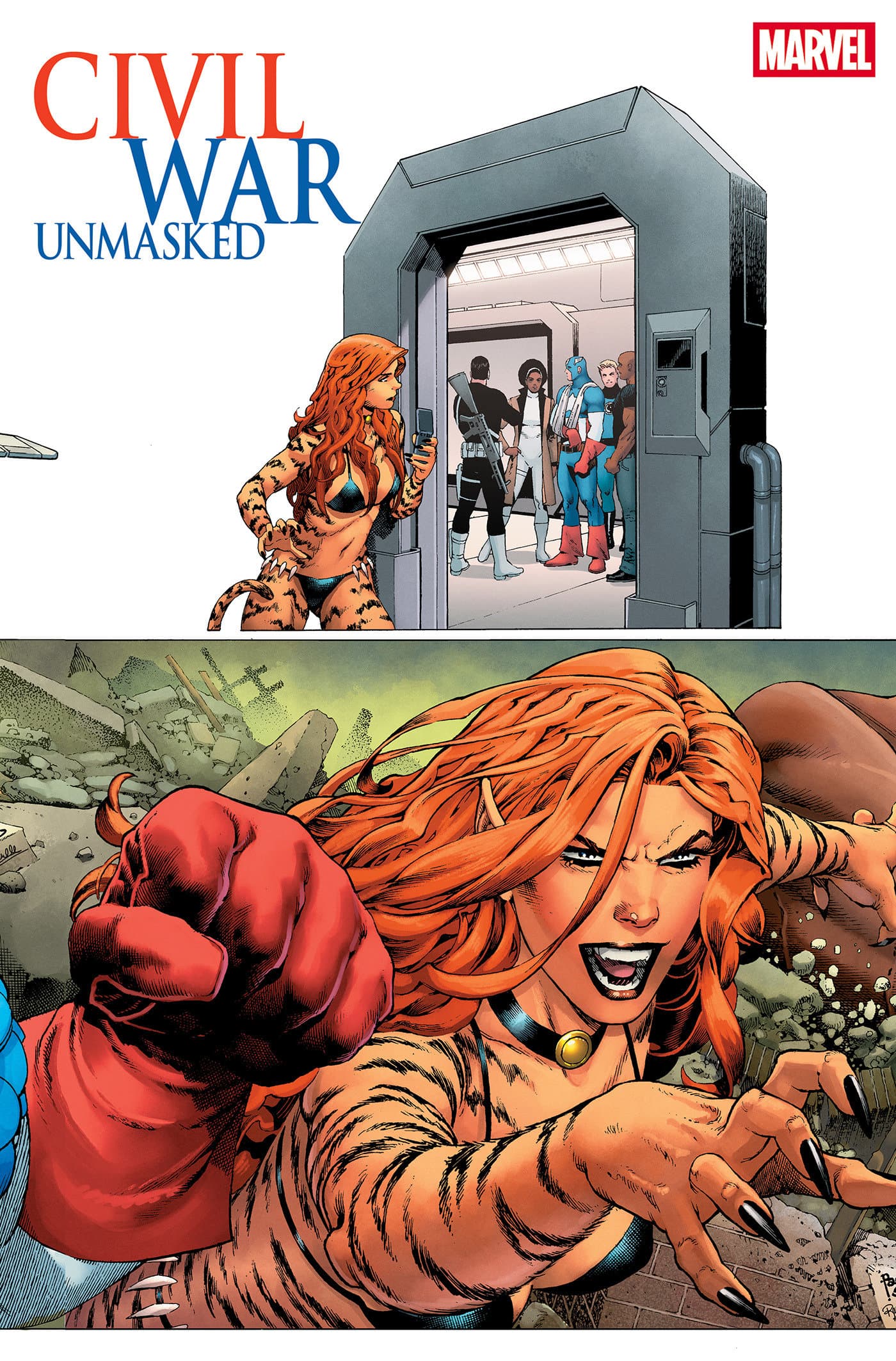 Cover for CIVIL WAR: UNMASKED