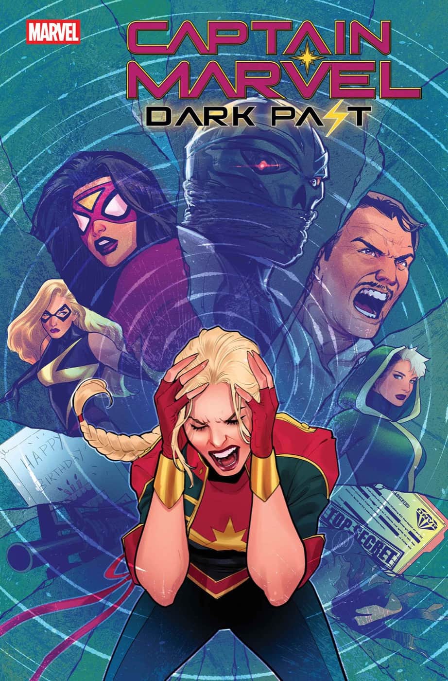 CAPTAIN MARVEL: DARK PAST Cover