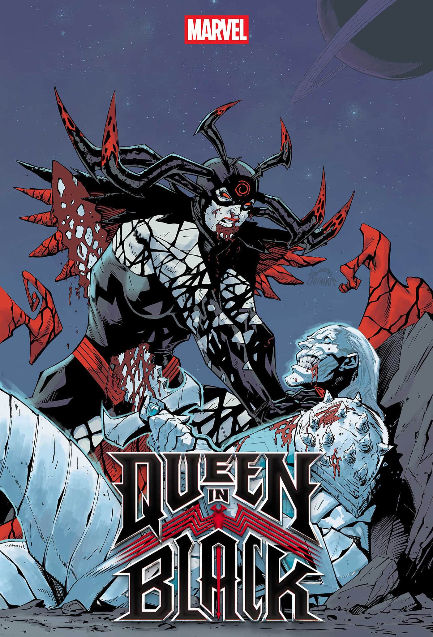 QUEEN IN BLACK Cover