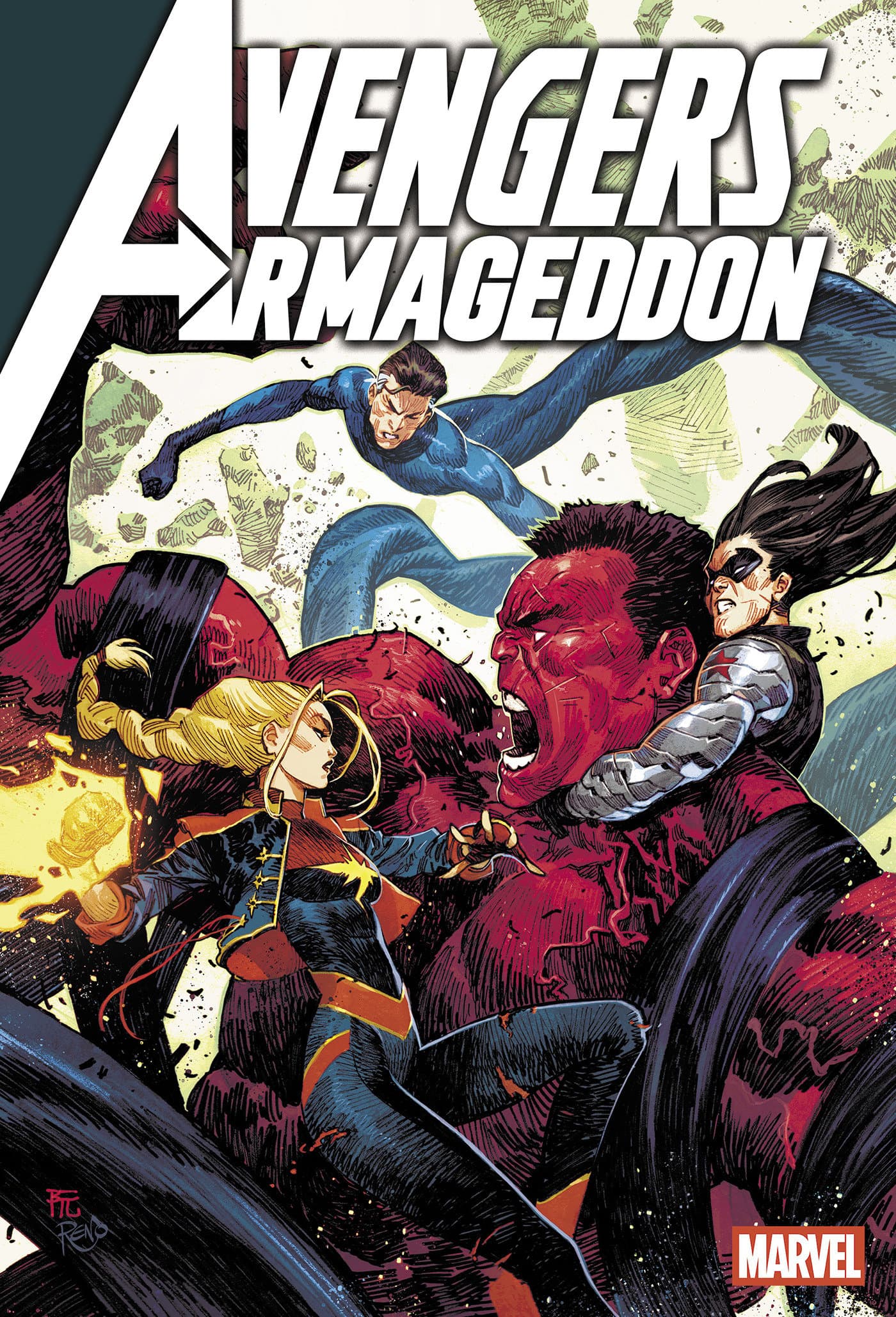 Cover for AVENGERS: ARMAGEDDON