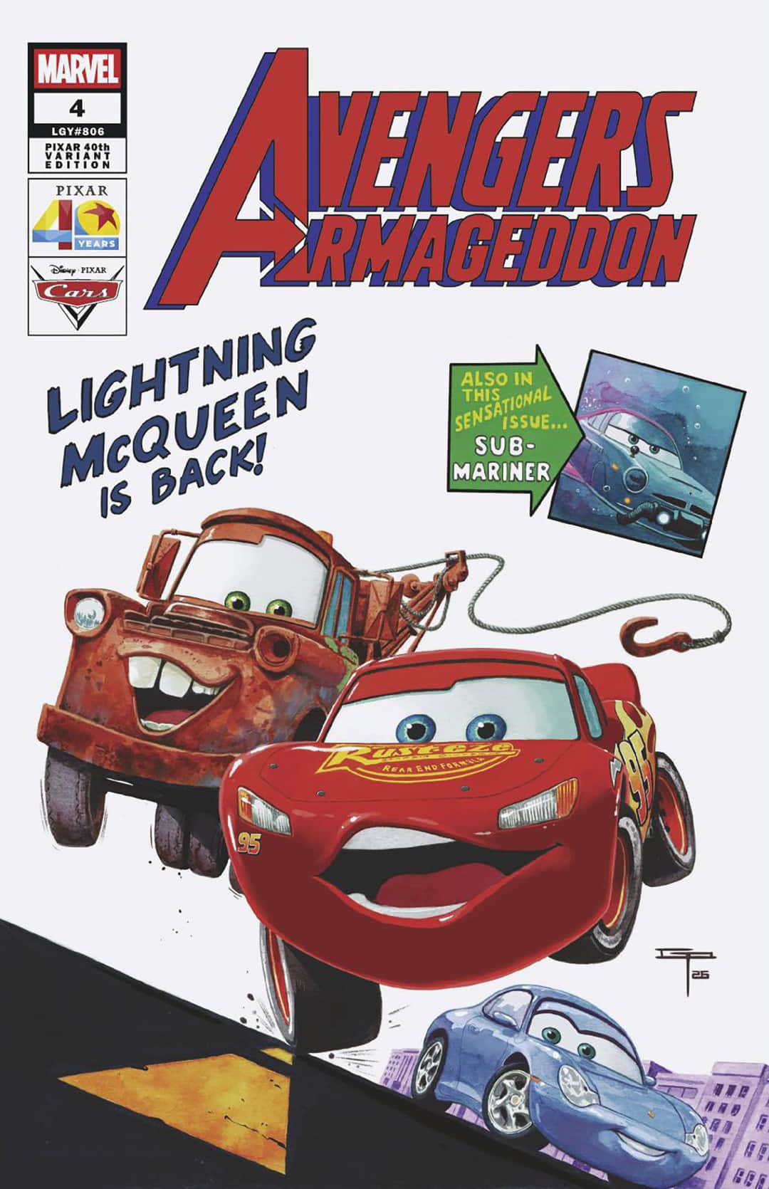 PETE WOODS PIXAR 40TH VARIANT