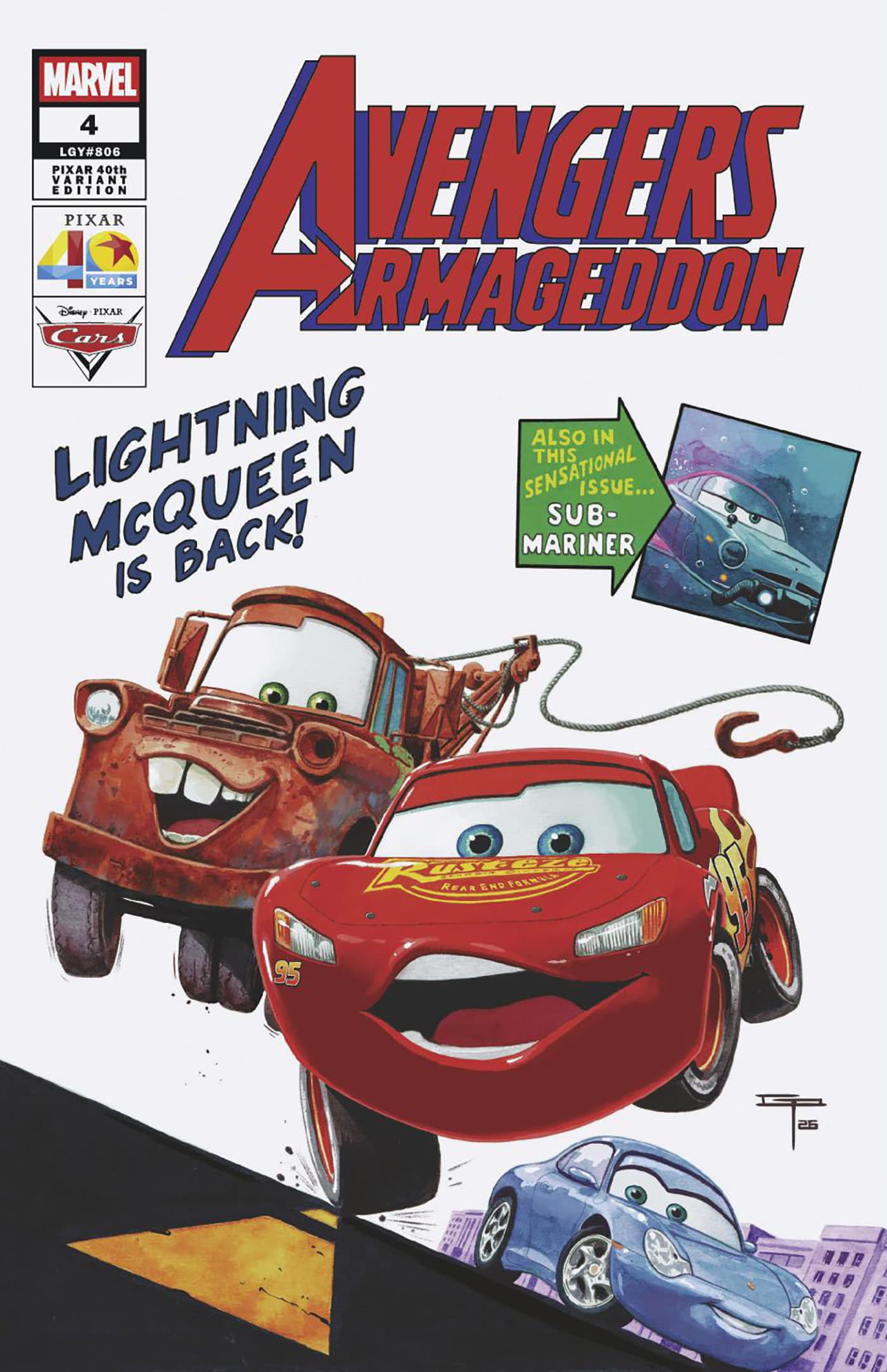 Cover for AVENGERS: ARMAGEDDON