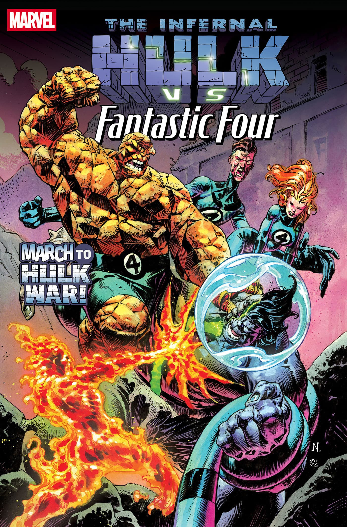 Cover für INFERNAL HULK VS. FANTASTIC FOUR