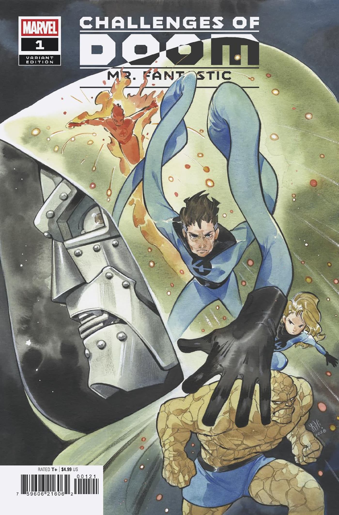 Cover for CHALLENGES OF DOOM: MR. FANTASTIC