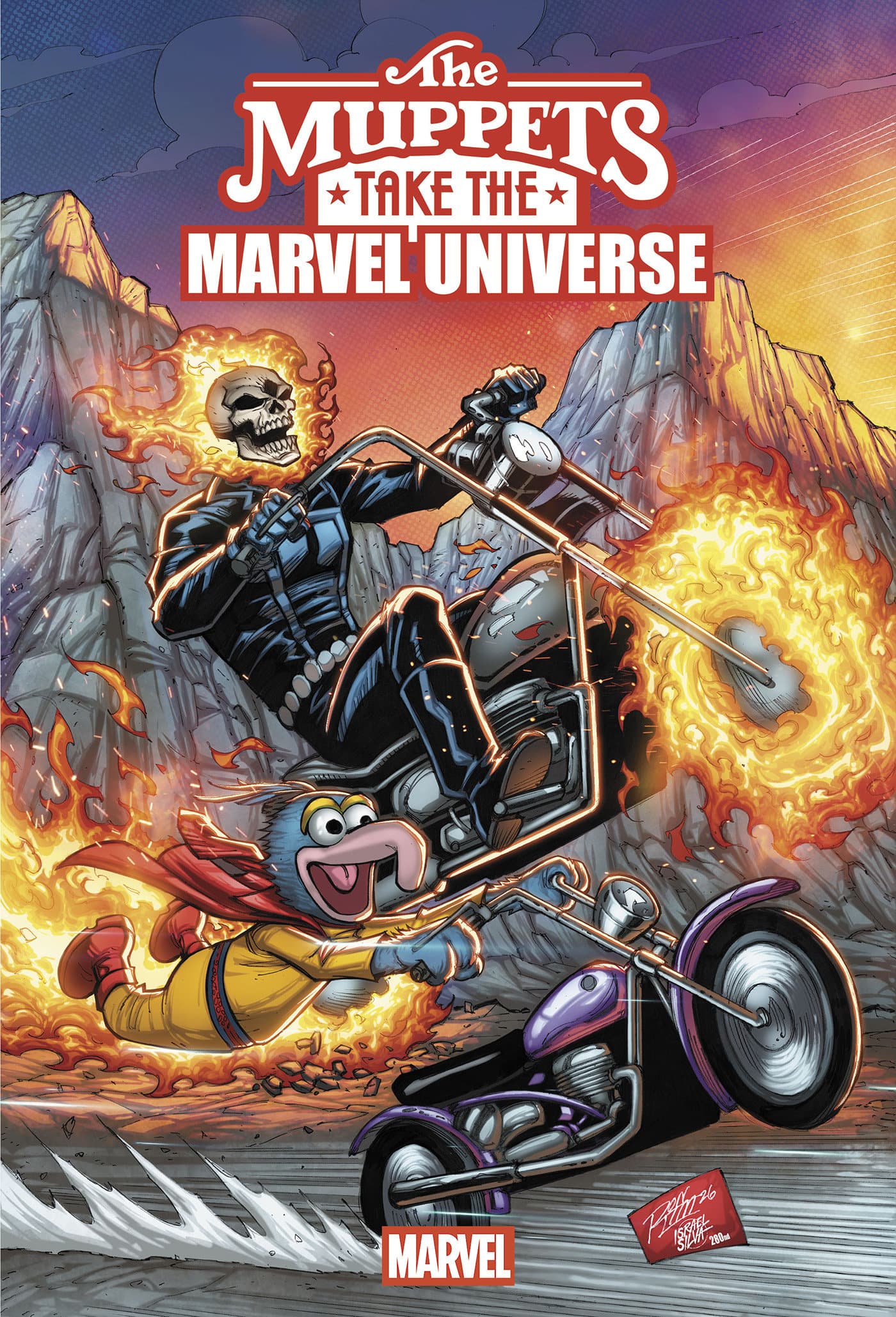 Cover for MUPPETS TAKE THE MARVEL UNIVERSE