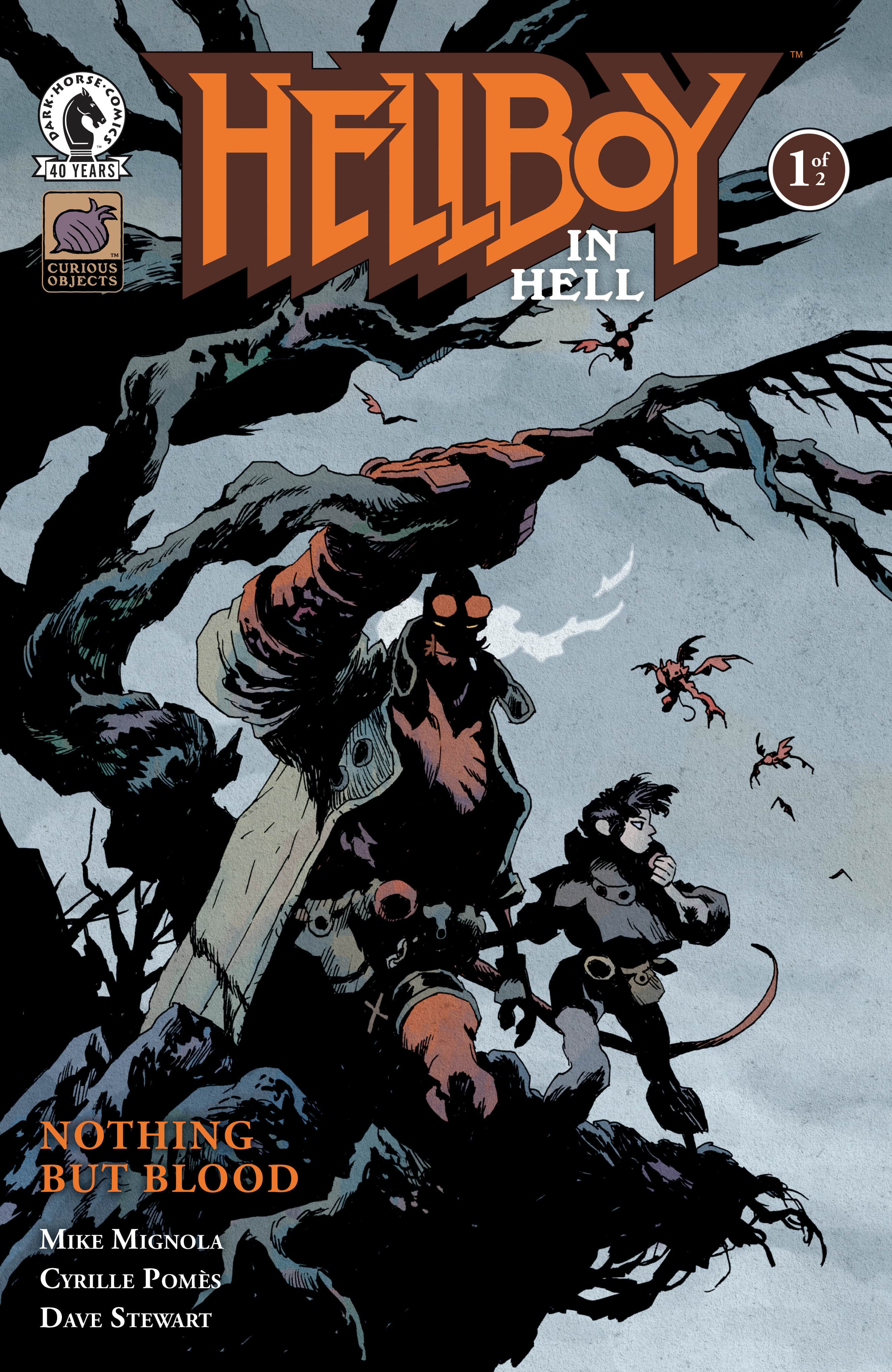 Hellboy in Hell: Nothing But Blood Cover