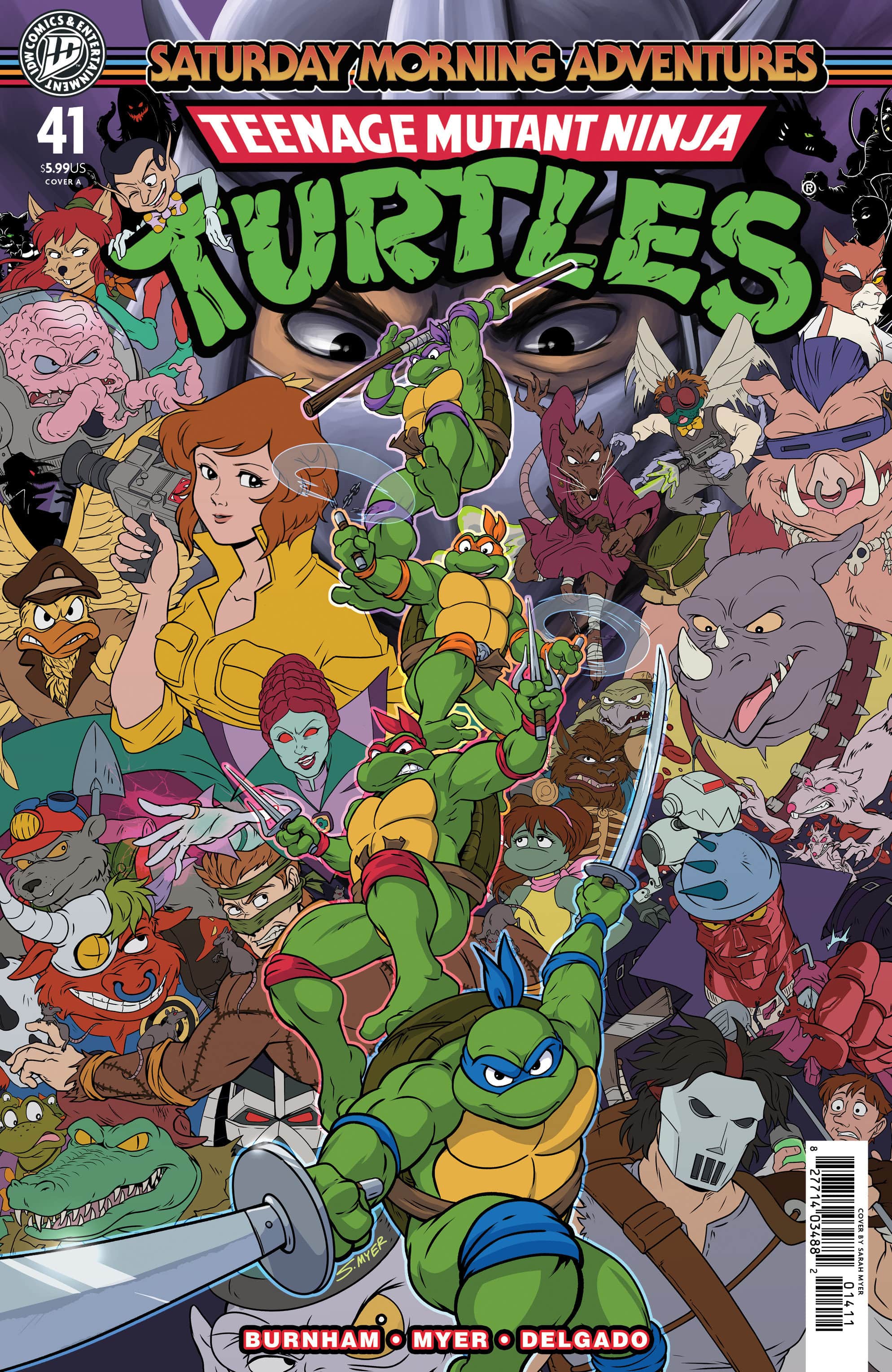 TMNT Saturday Morning Adventures II Cover
