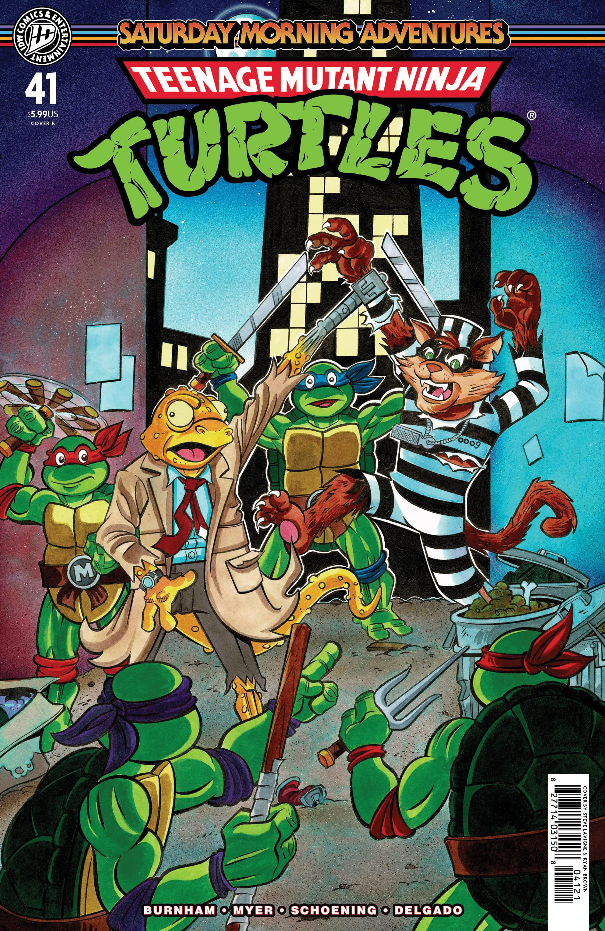Cover for TMNT Saturday Morning Adventures II