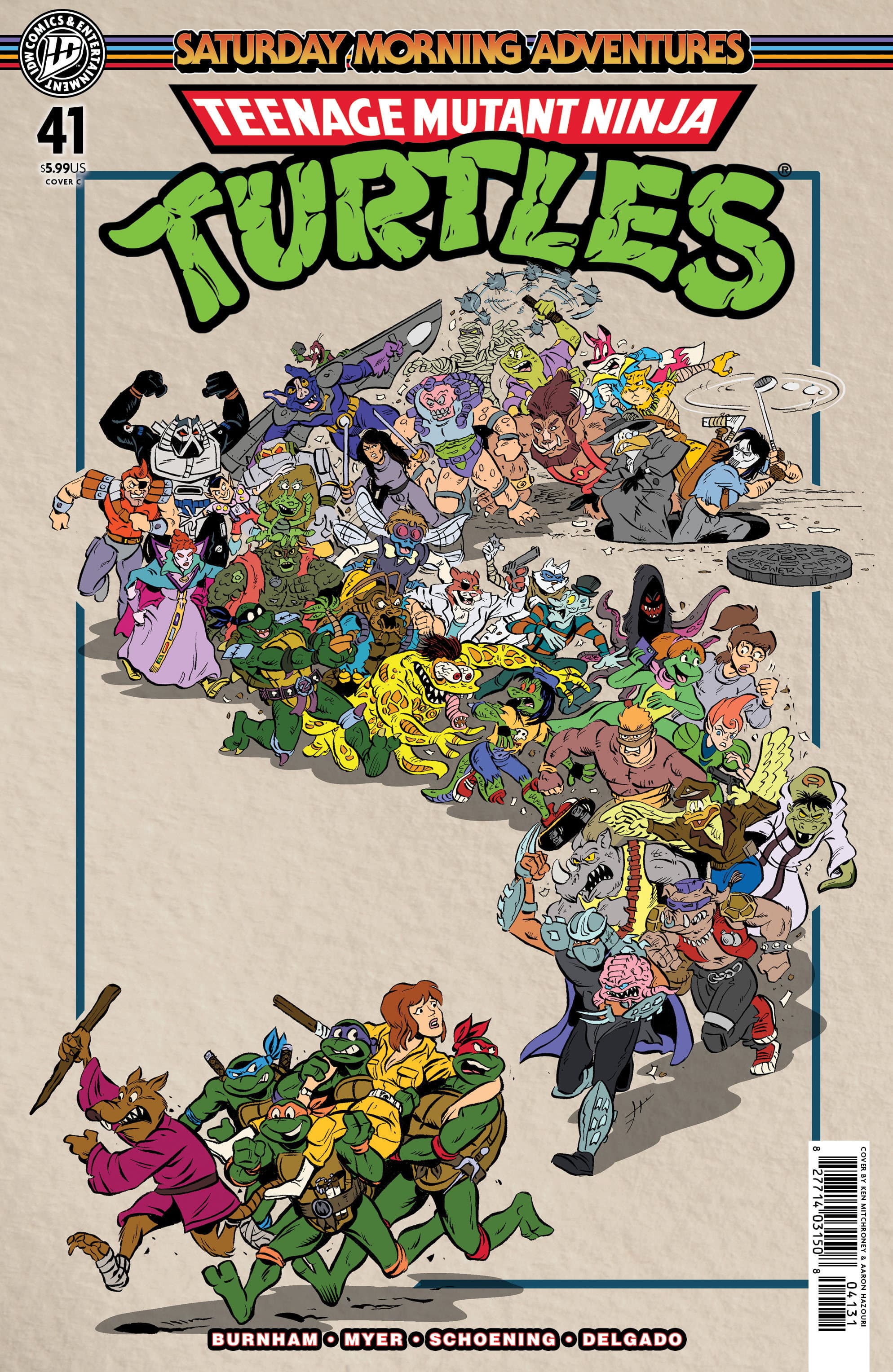 Cover for TMNT Saturday Morning Adventures II