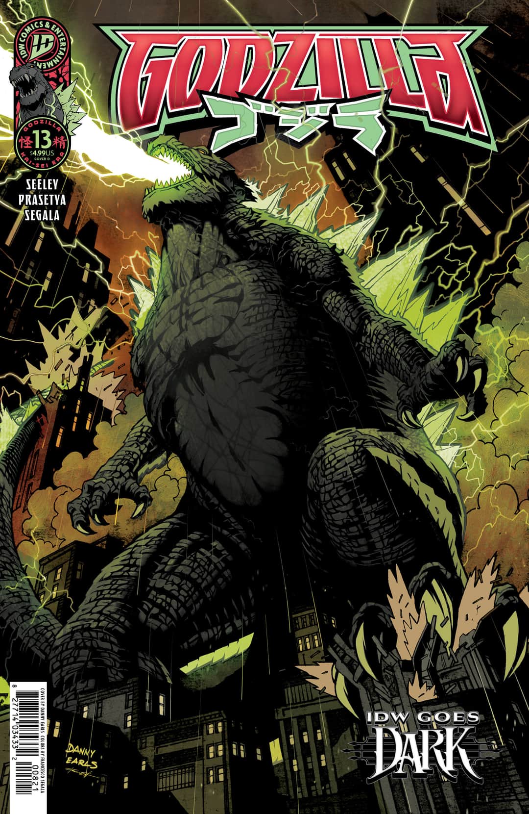 Variant D (Earls IDW Goes Dark Variant)