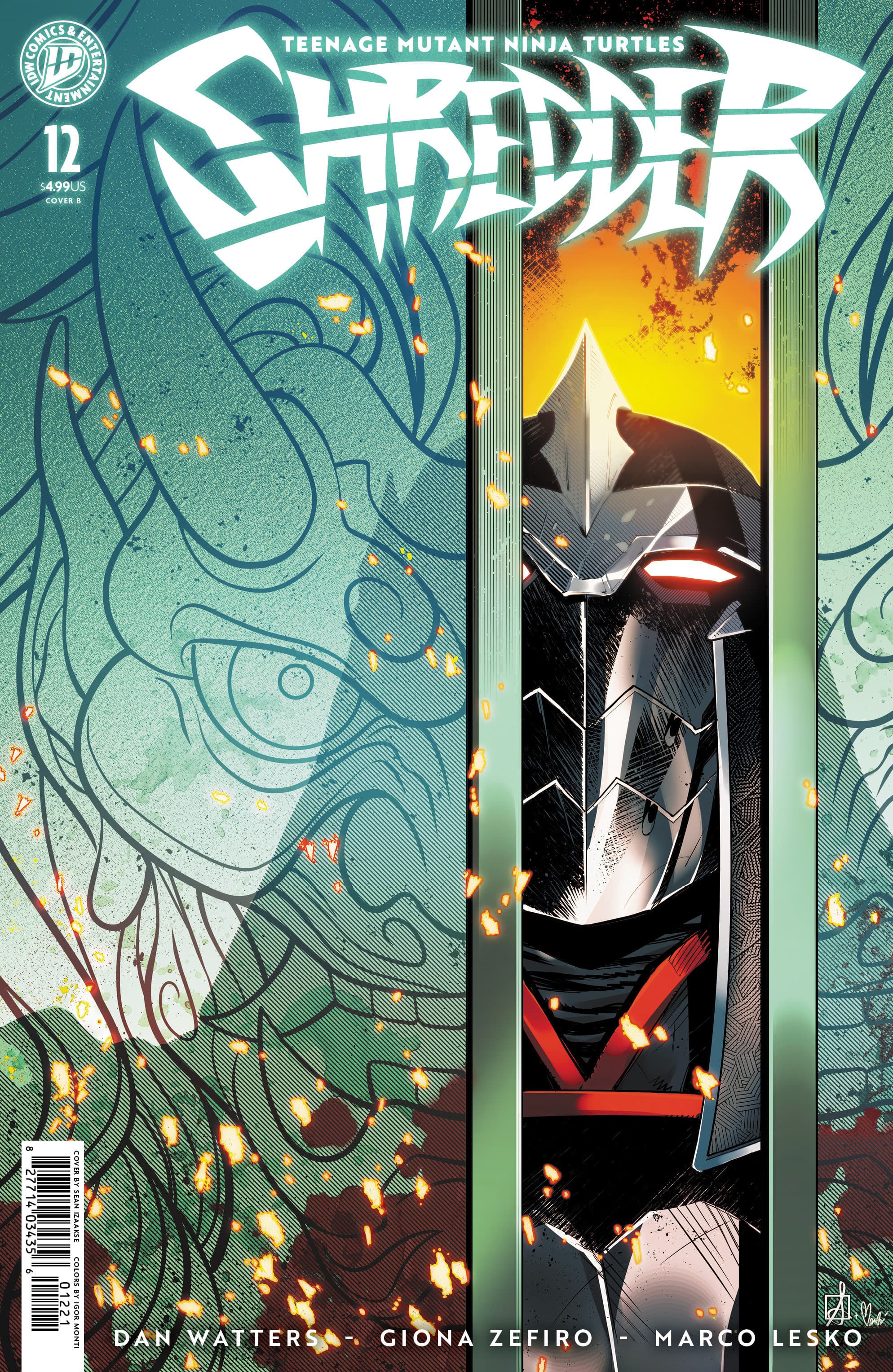 Cover for Teenage Mutant Ninja Turtles: Shredder
