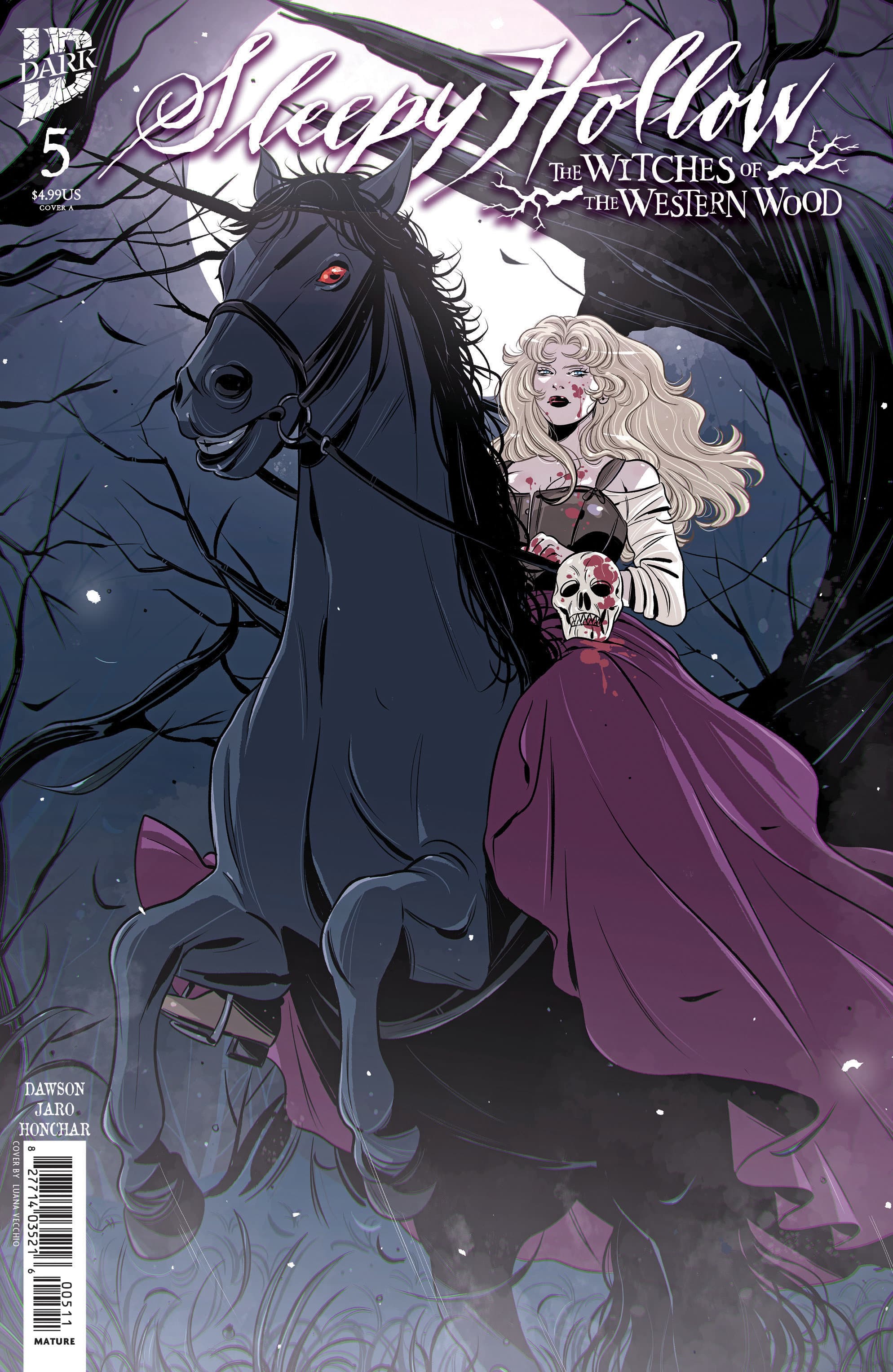 Cover for Sleepy Hollow: The Witches of the Western Wood