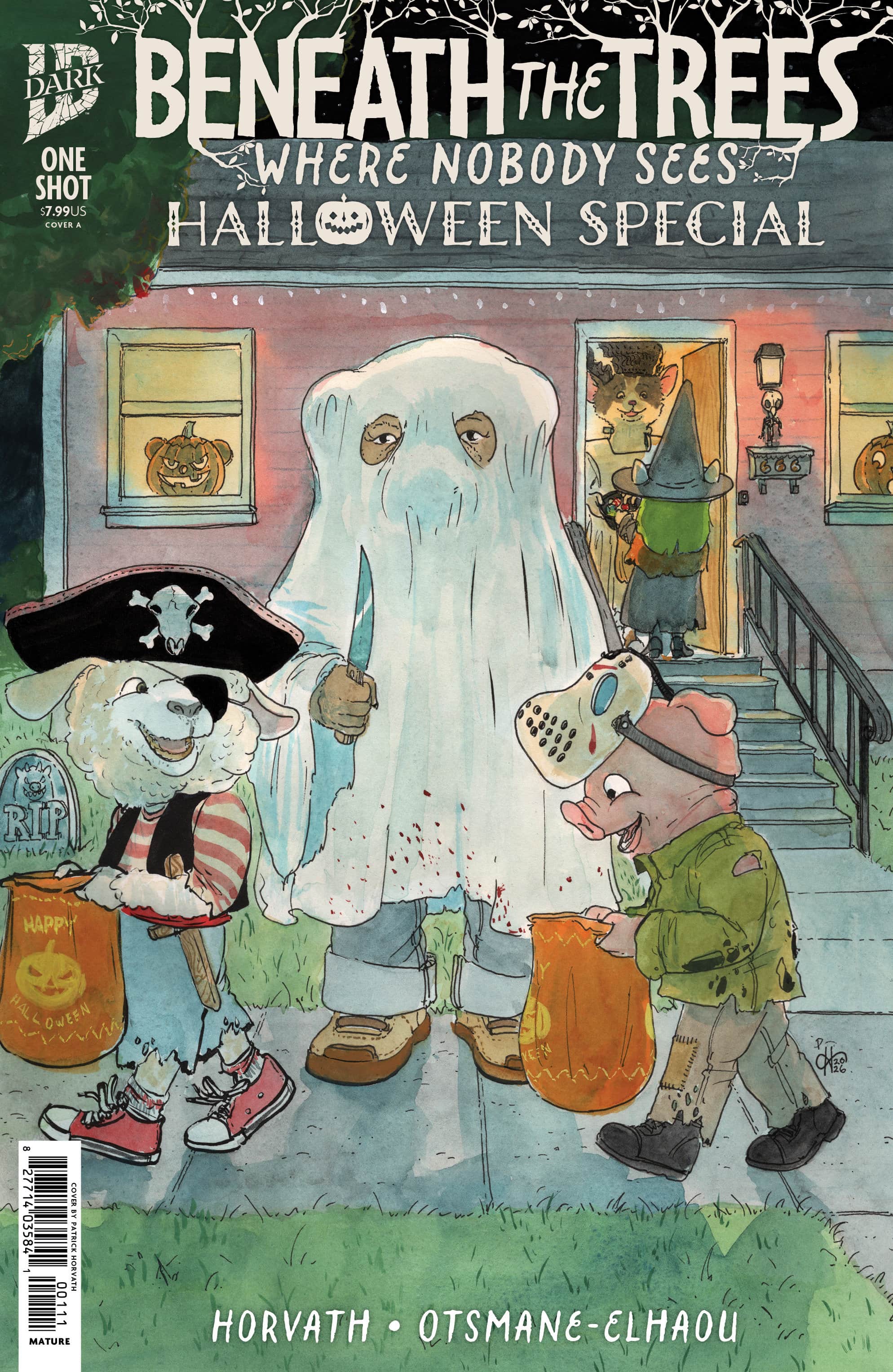 Beneath the Trees Where Nobody Sees Halloween Special Cover A (Horvath) Cover