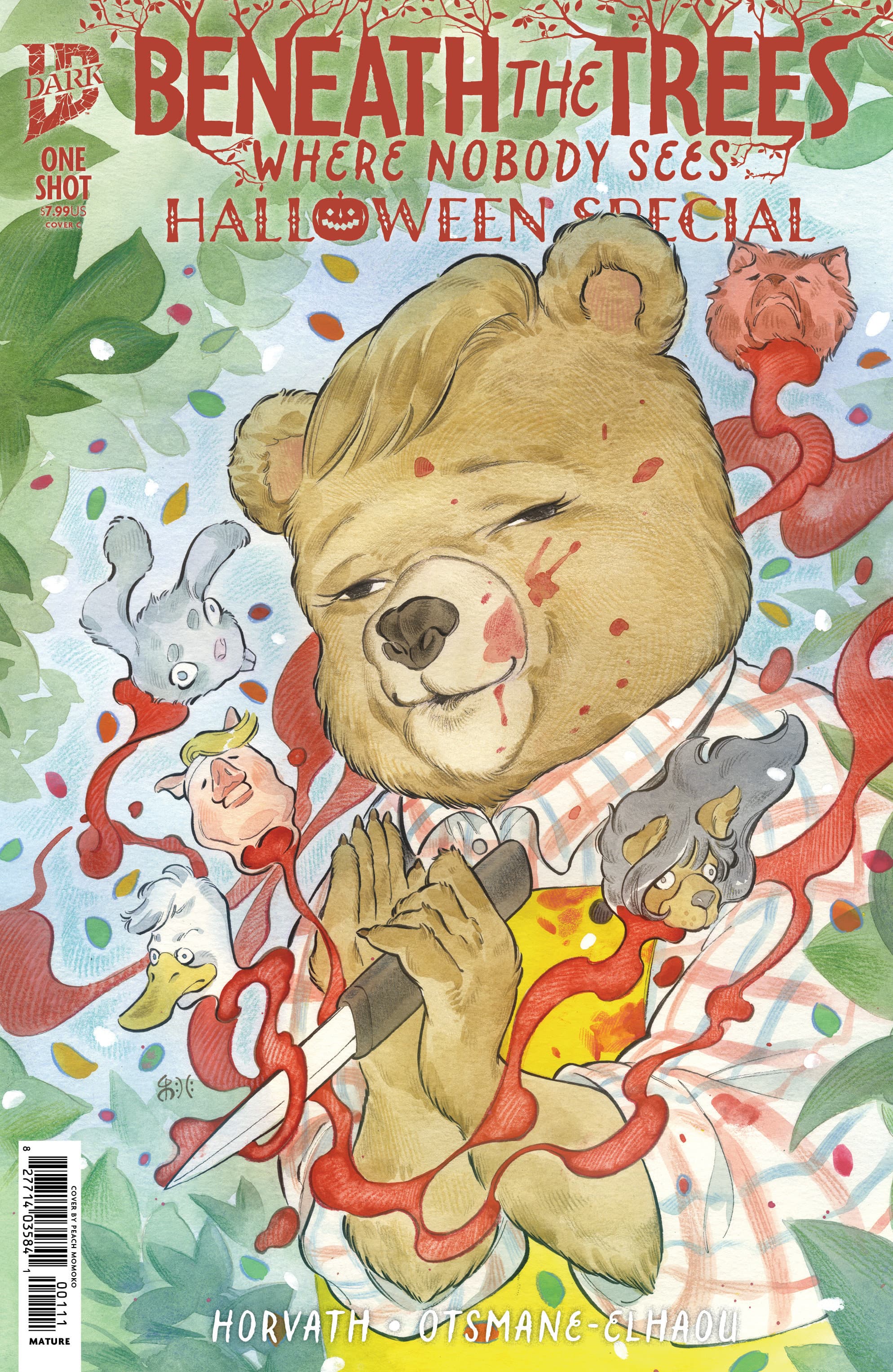 Cover for Beneath the Trees Where Nobody Sees Halloween Special Cover A (Horvath)