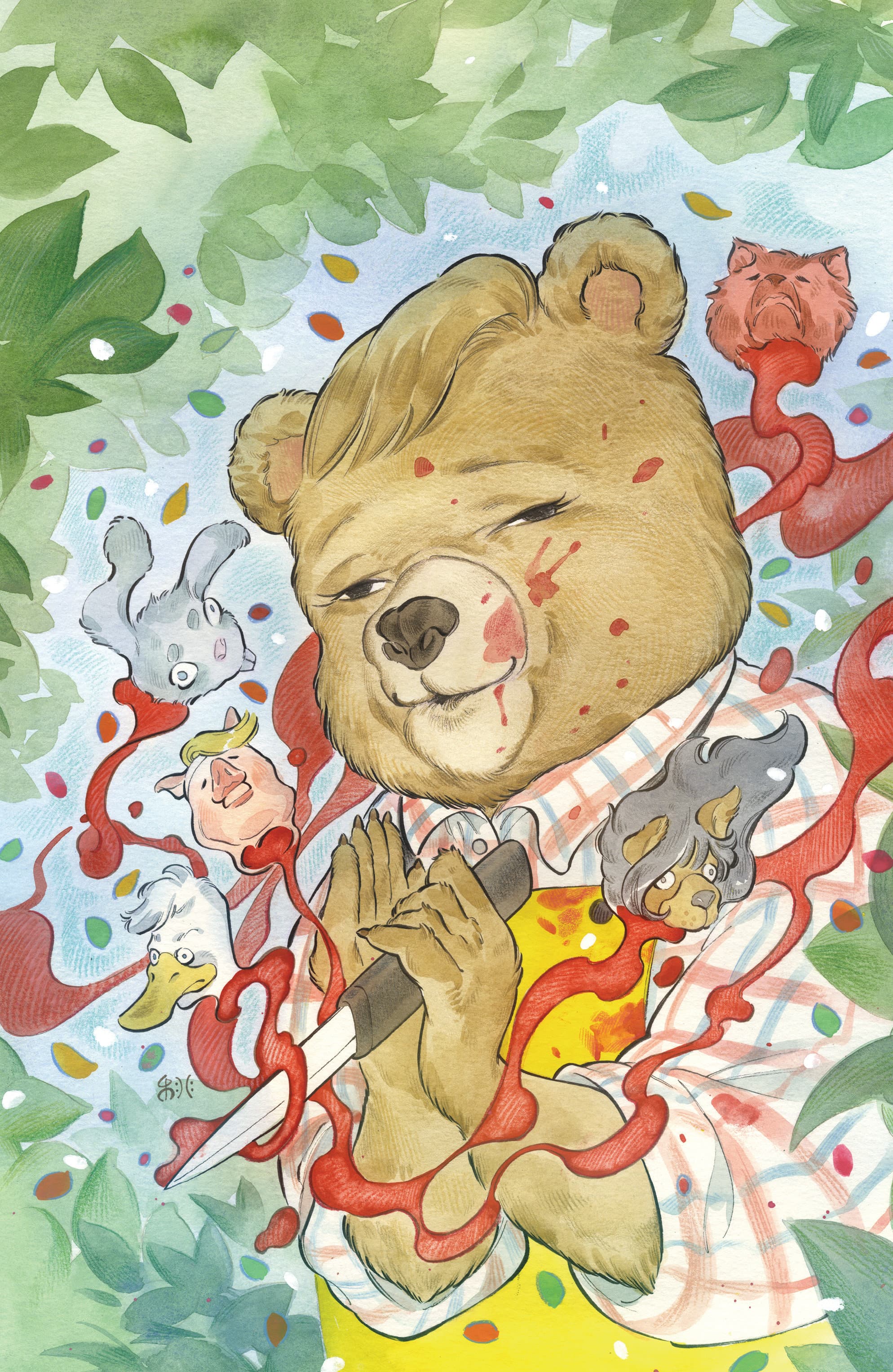 Cover for Beneath the Trees Where Nobody Sees Halloween Special Cover A (Horvath)