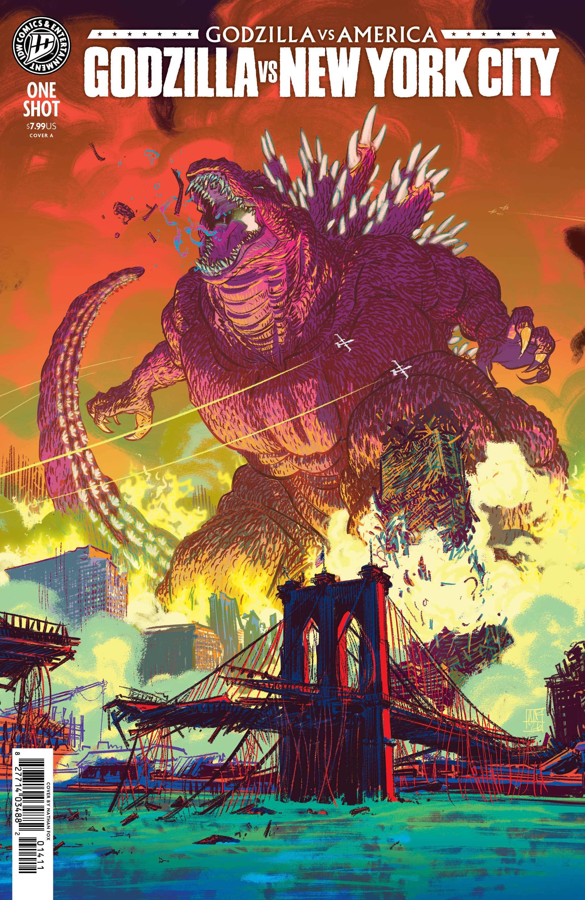 Godzilla Vs. America Part II Cover