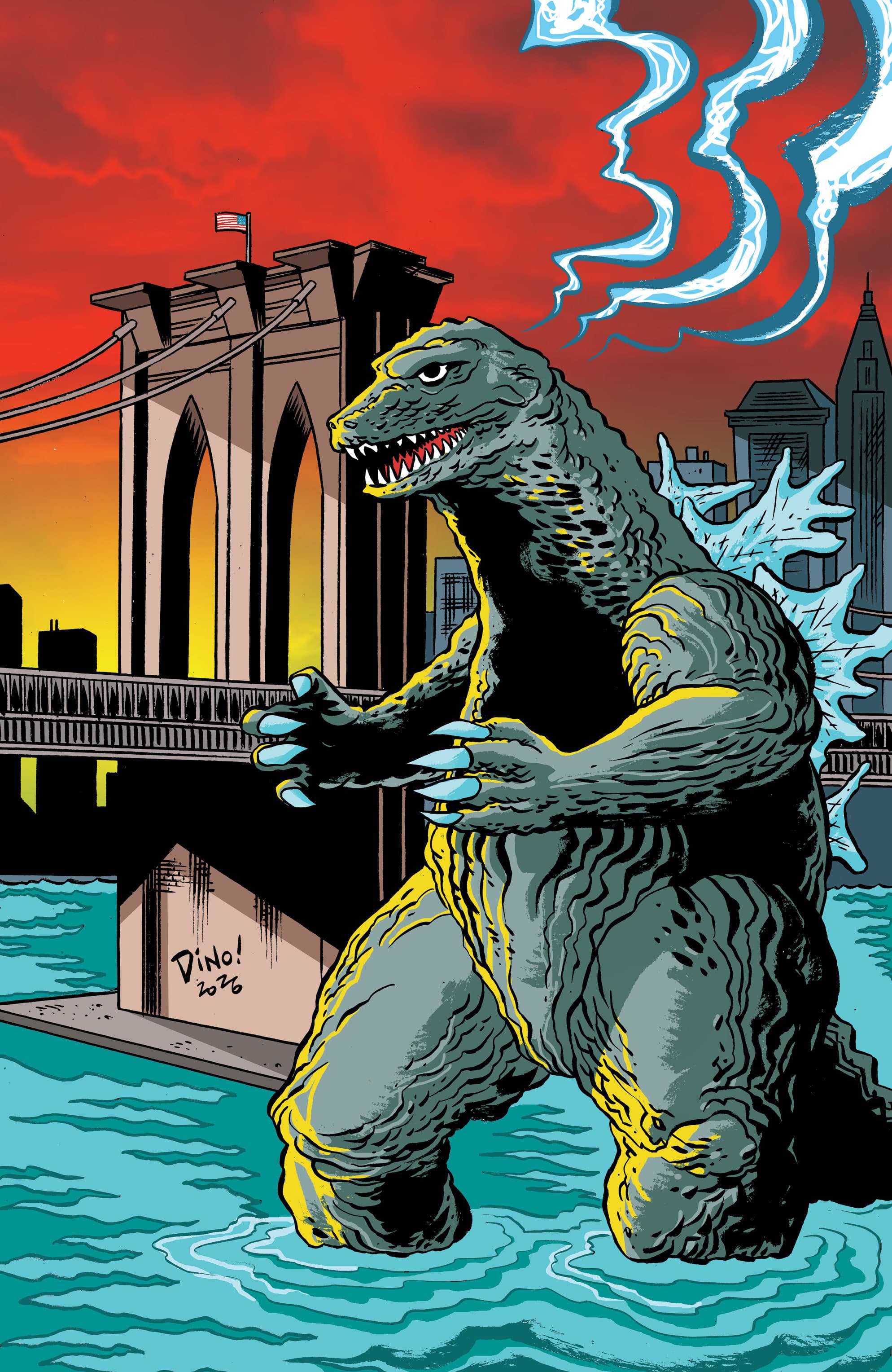 Cover for Godzilla Vs. America Part II