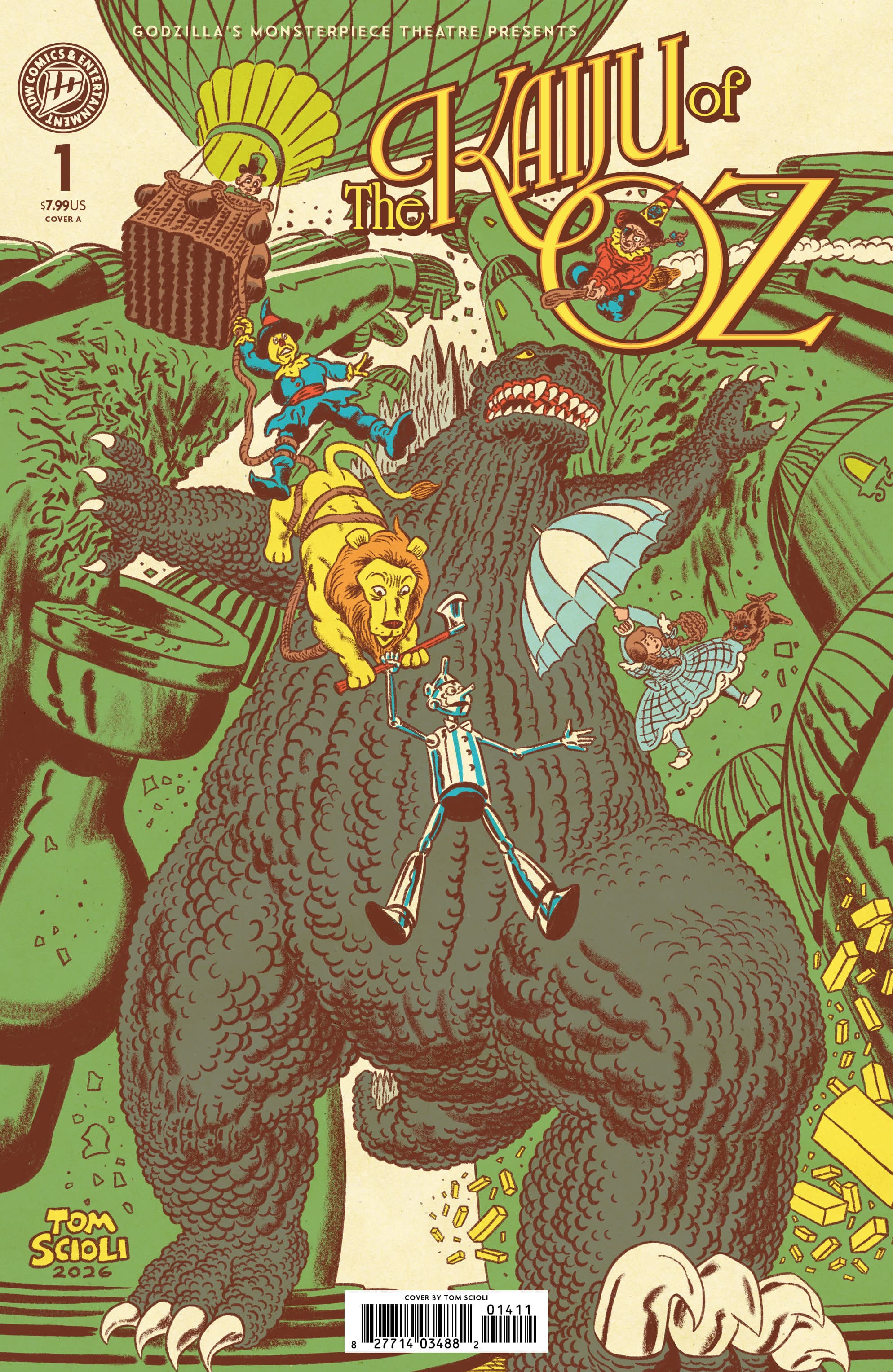 Cover for Godzilla: Monsterpiece Theatre