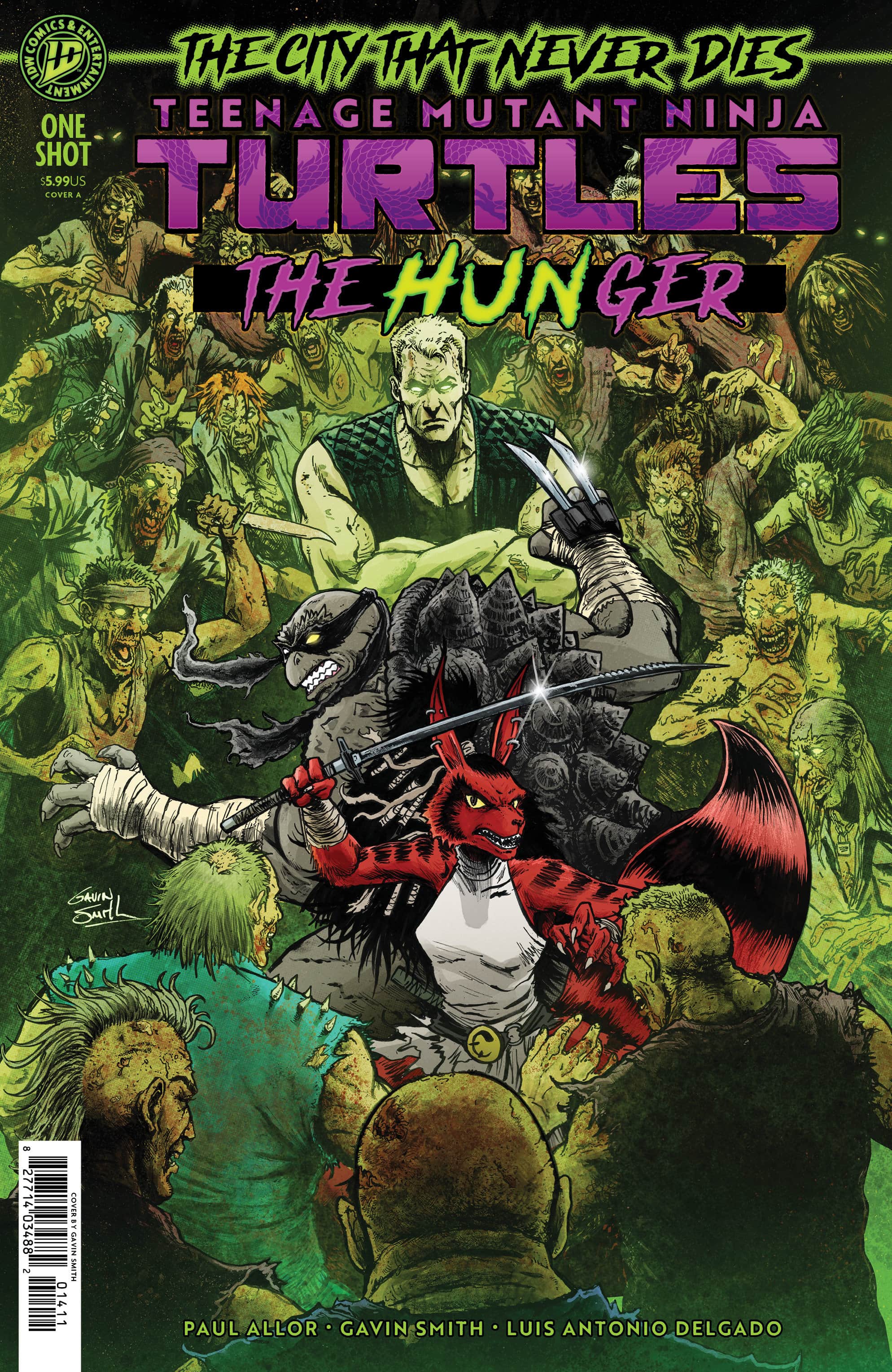 Teenage Mutant Ninja Turtles: The Hunger Cover A (Smith) Cover