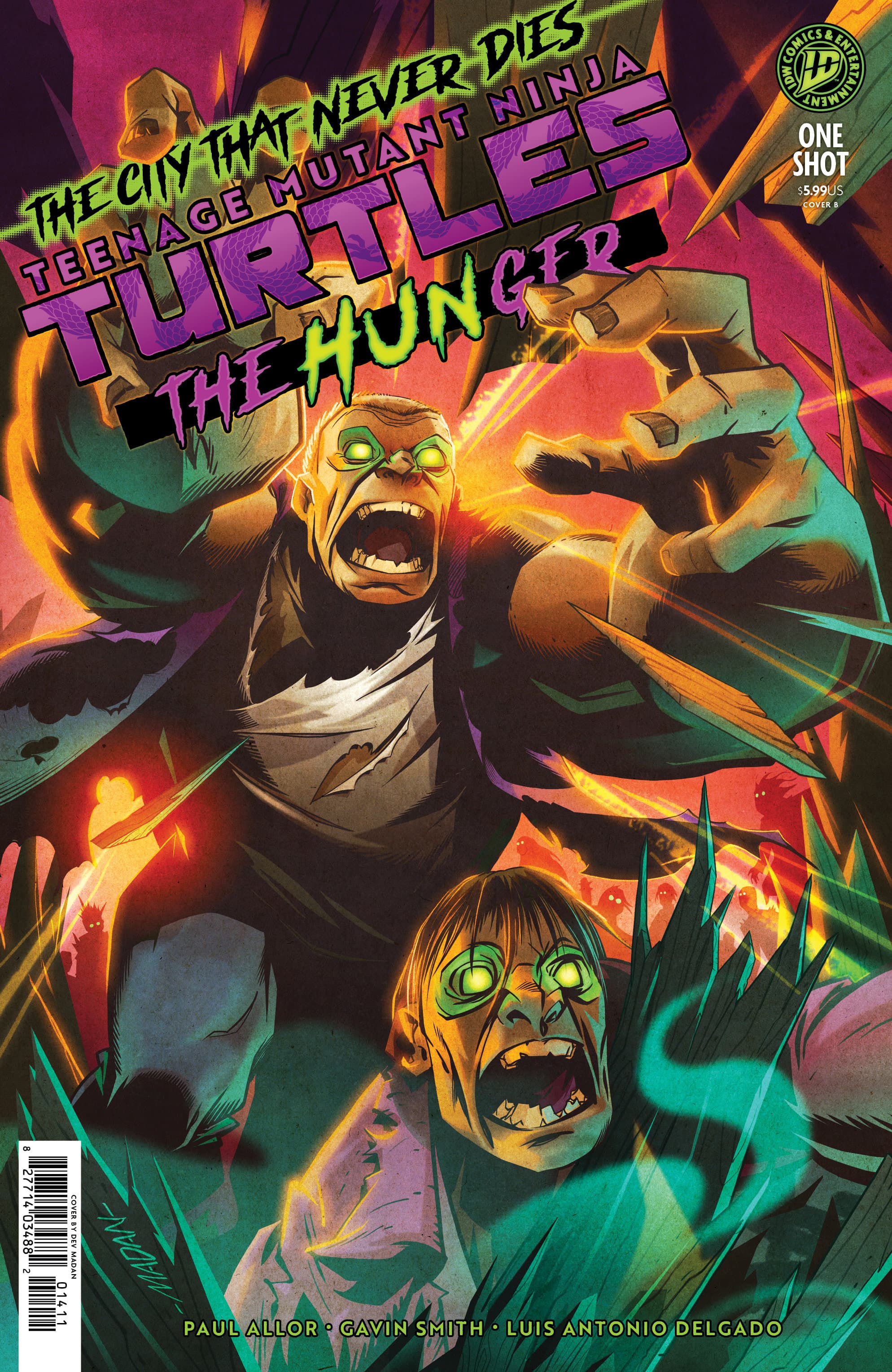 Cover for Teenage Mutant Ninja Turtles: The Hunger Cover A (Smith)