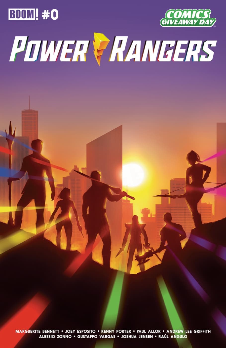 Cover für Power Rangers #0 — Comics Giveaway Day 2026