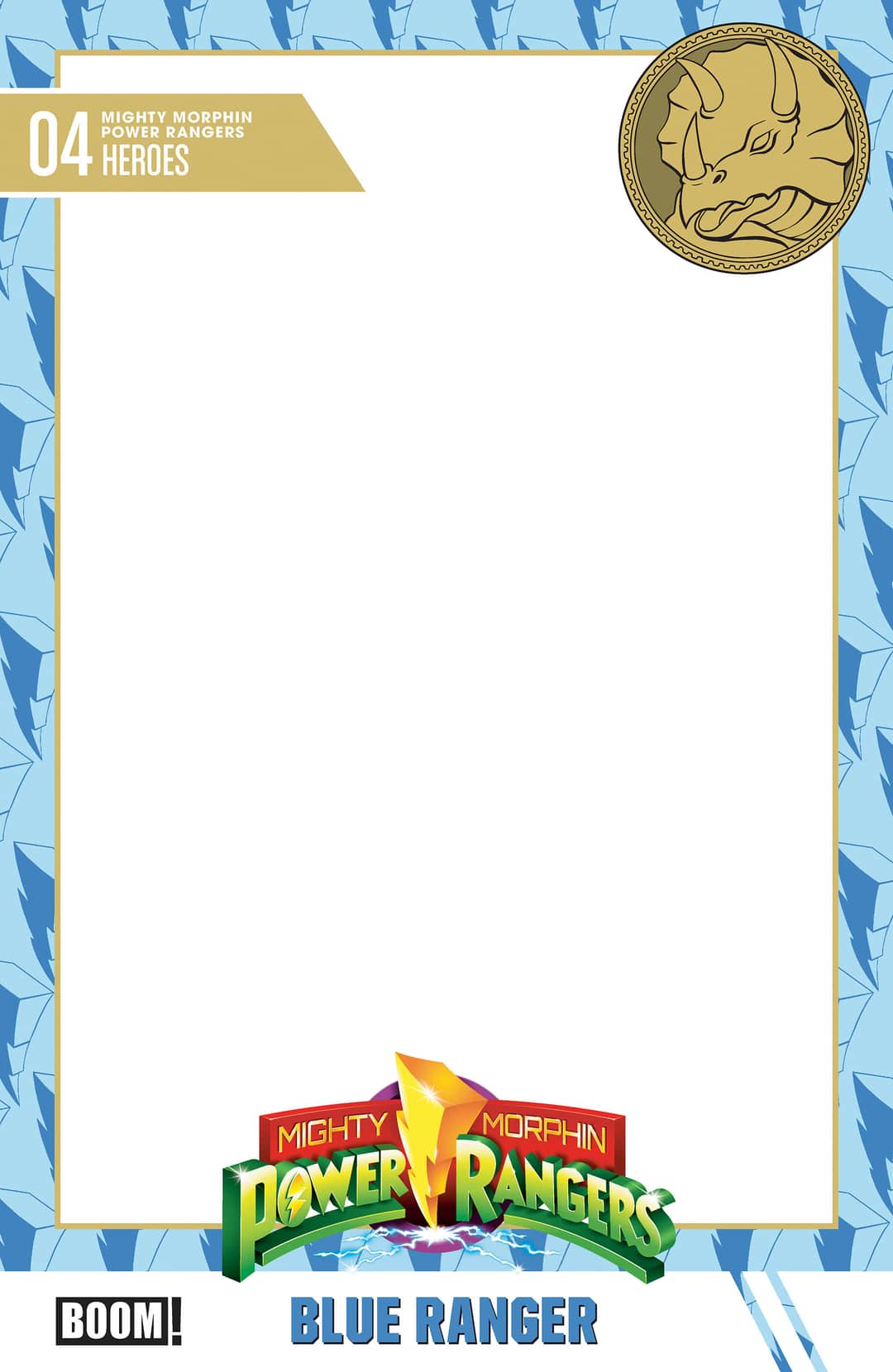 D Trading Card Blank Sketch Variant
