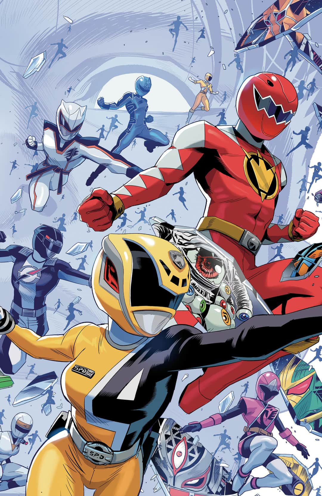 C Every Ranger Ever Card Stock Connecting Variant (Full Art, Zonno)