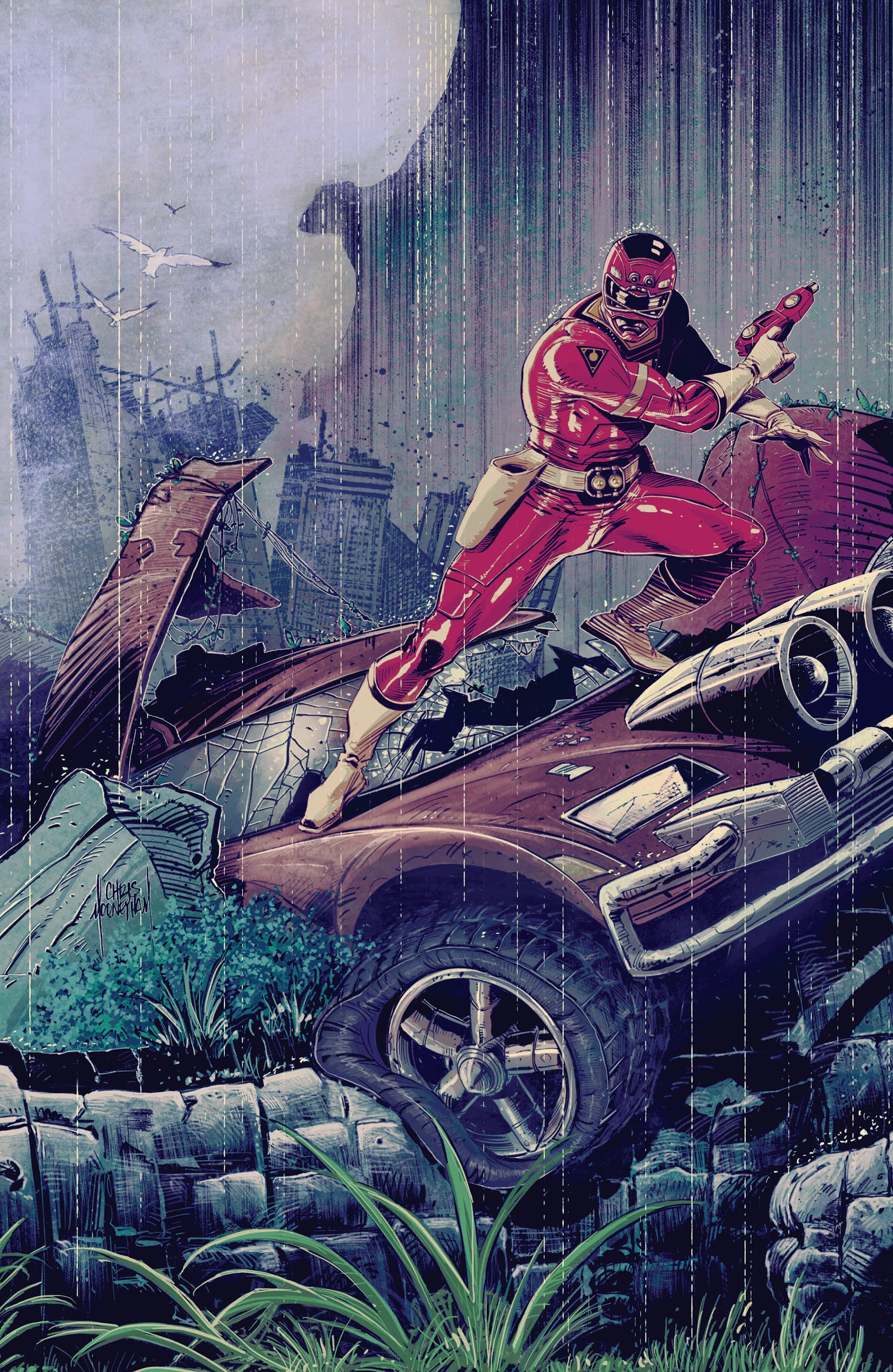 Cover for Power Rangers Green
