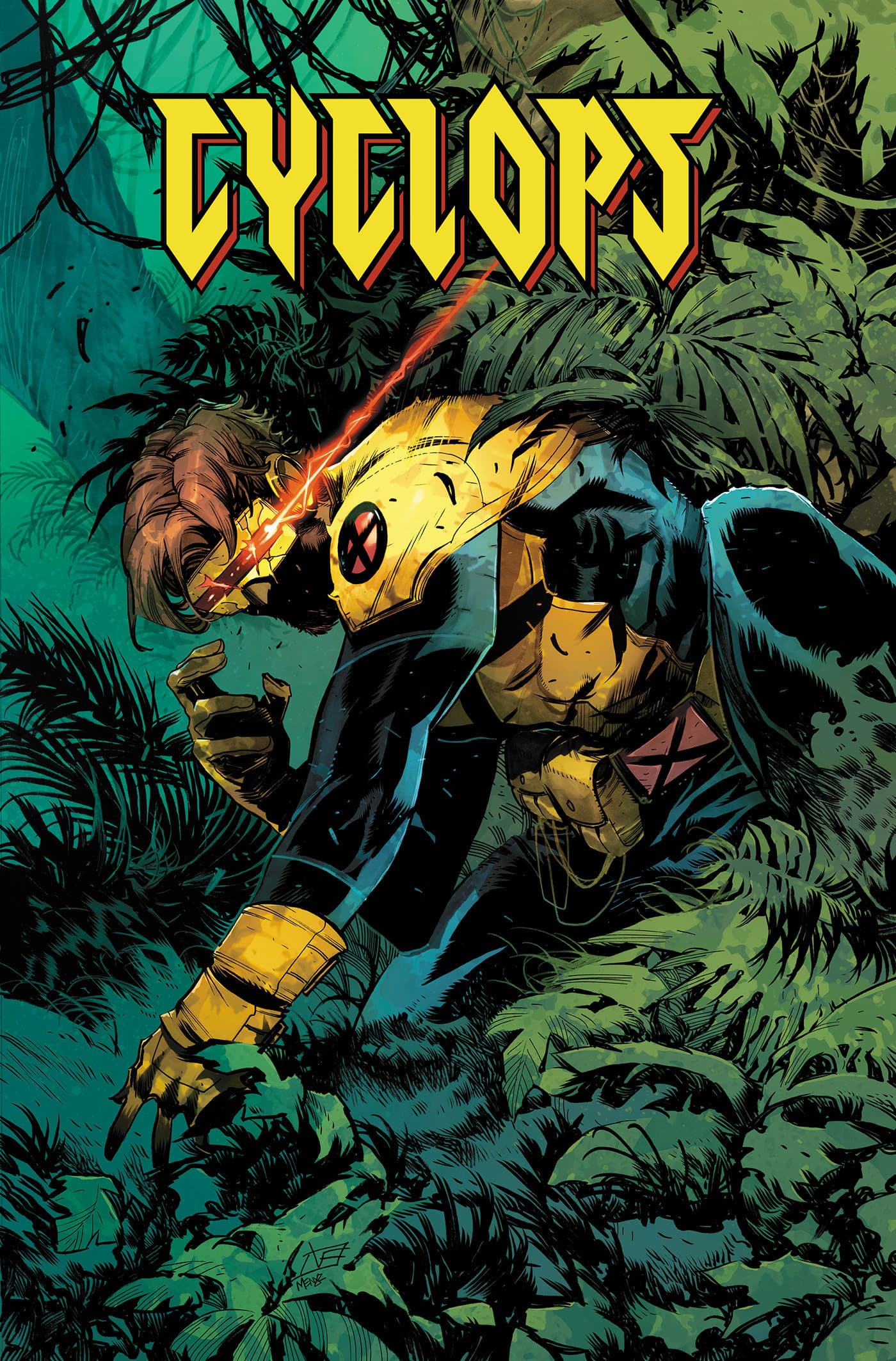Cover for Cyclops: Seeing Red
