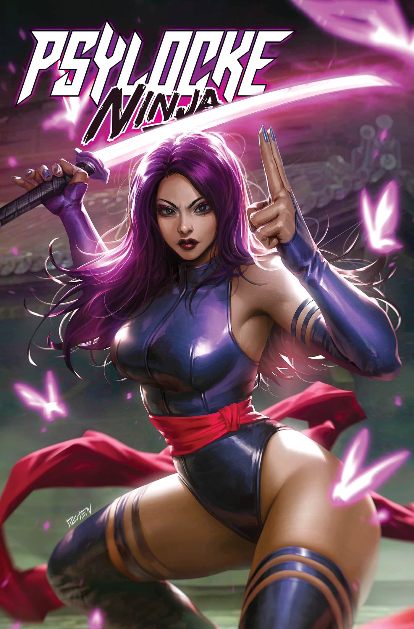 Psylocke: Ninja - Rise from the Fall Cover