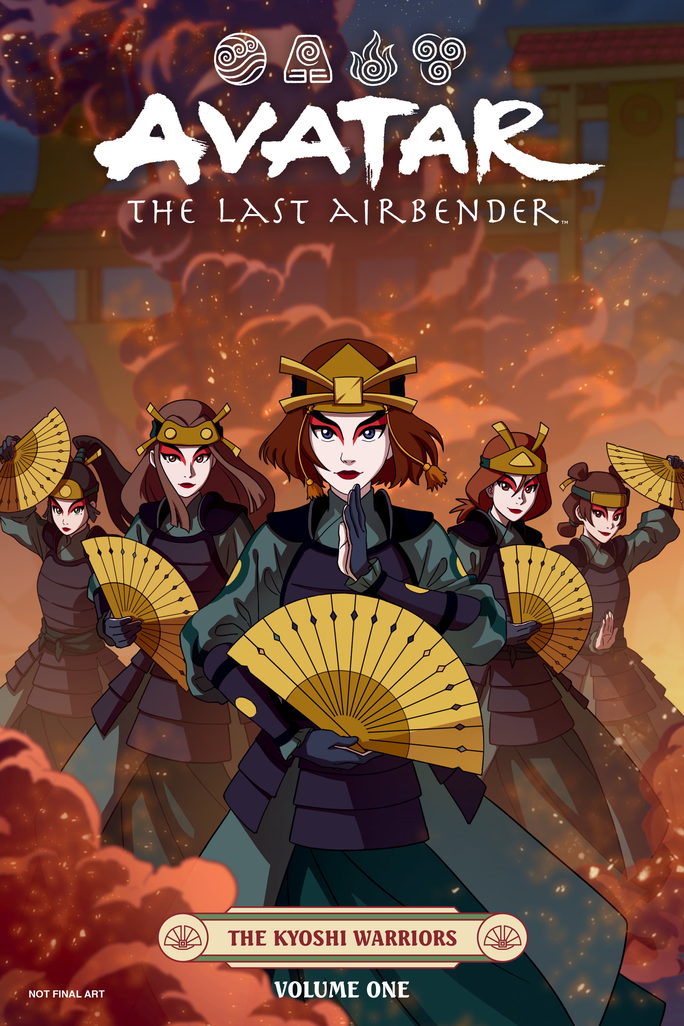 Cover für Avatar: The Last Airbender--The Kyoshi Warriors Volume 1