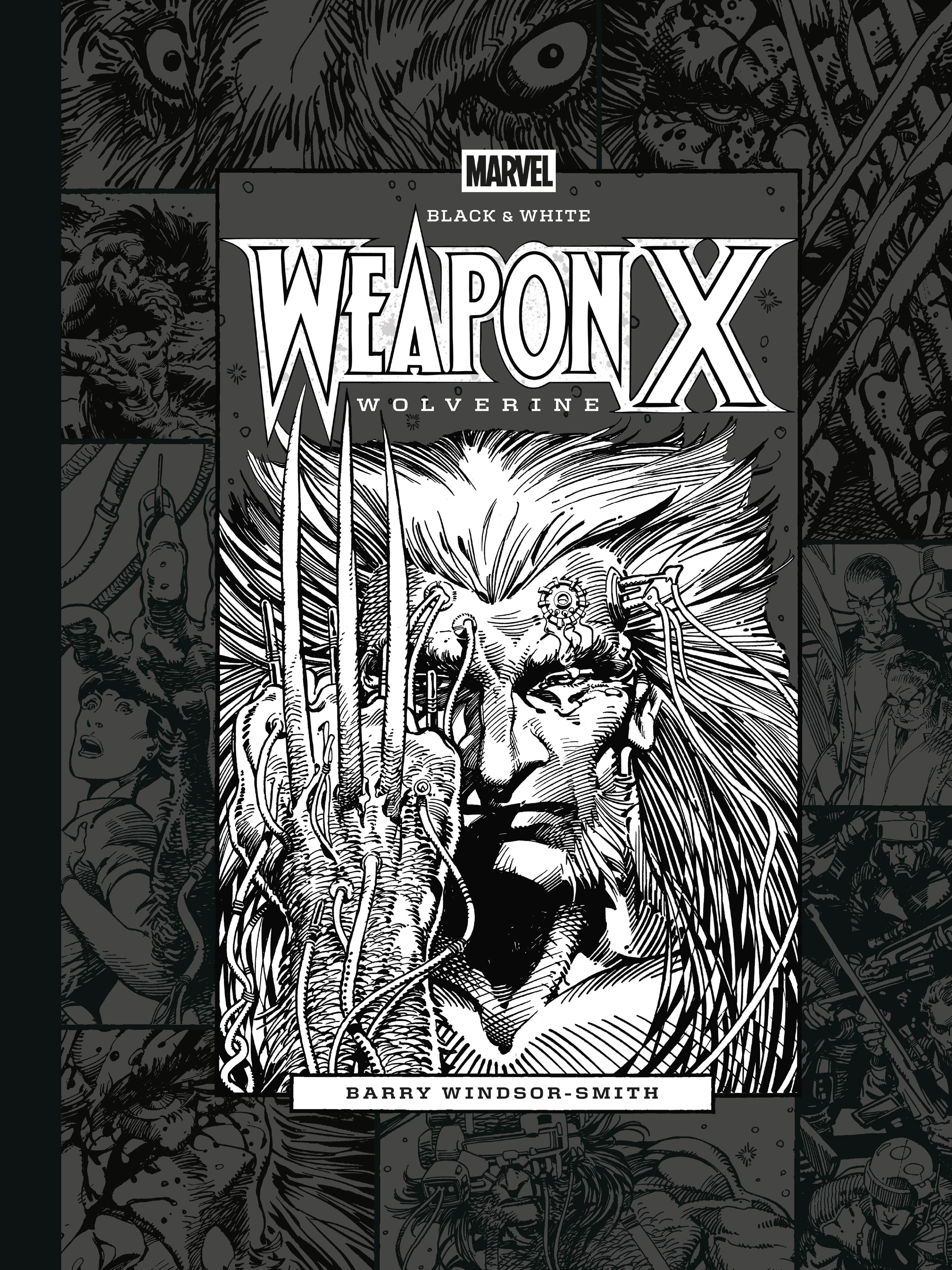 Marvel Black & White: Barry Windsor-Smith's Weapon X Cover