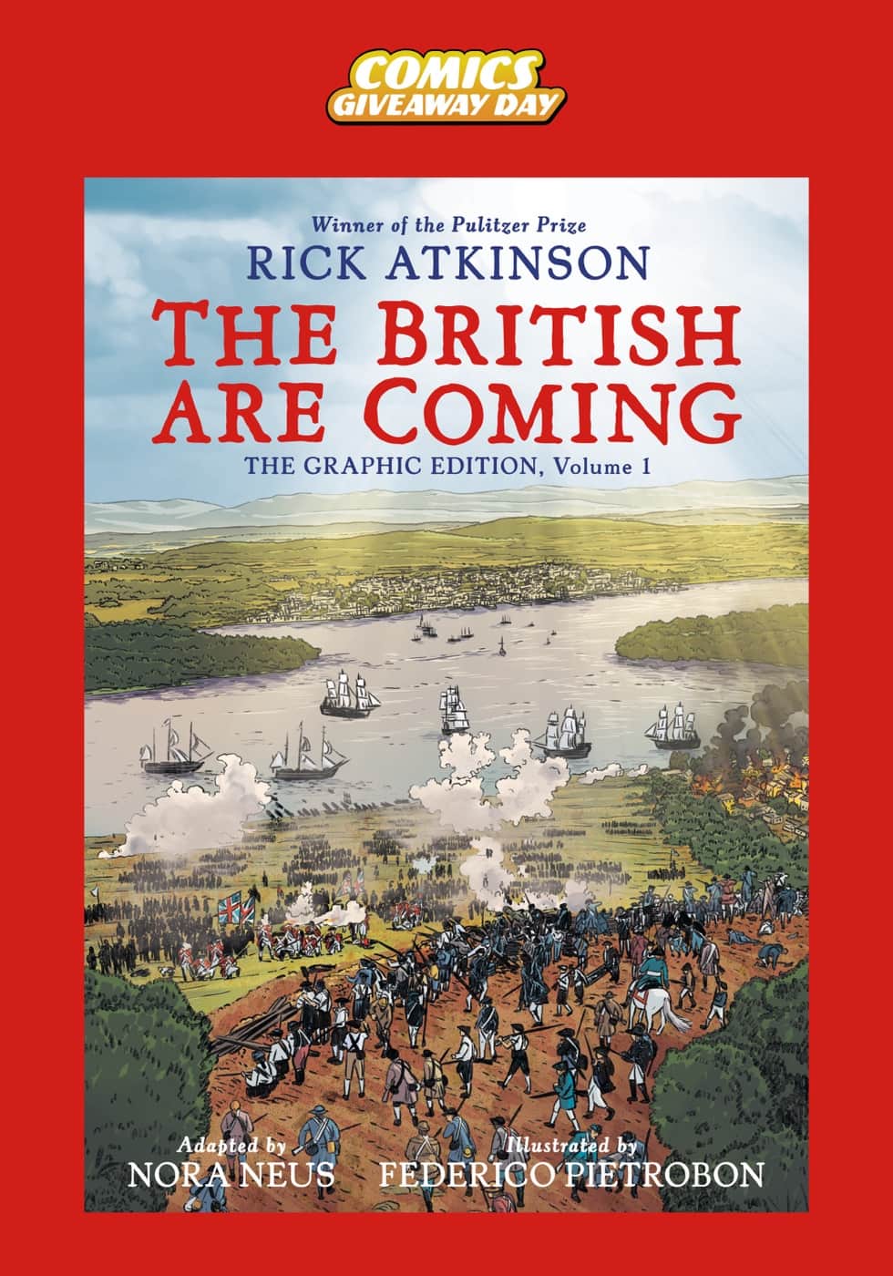 The British Are Coming: The Graphic Edition, Volume 1 — Sample Cover