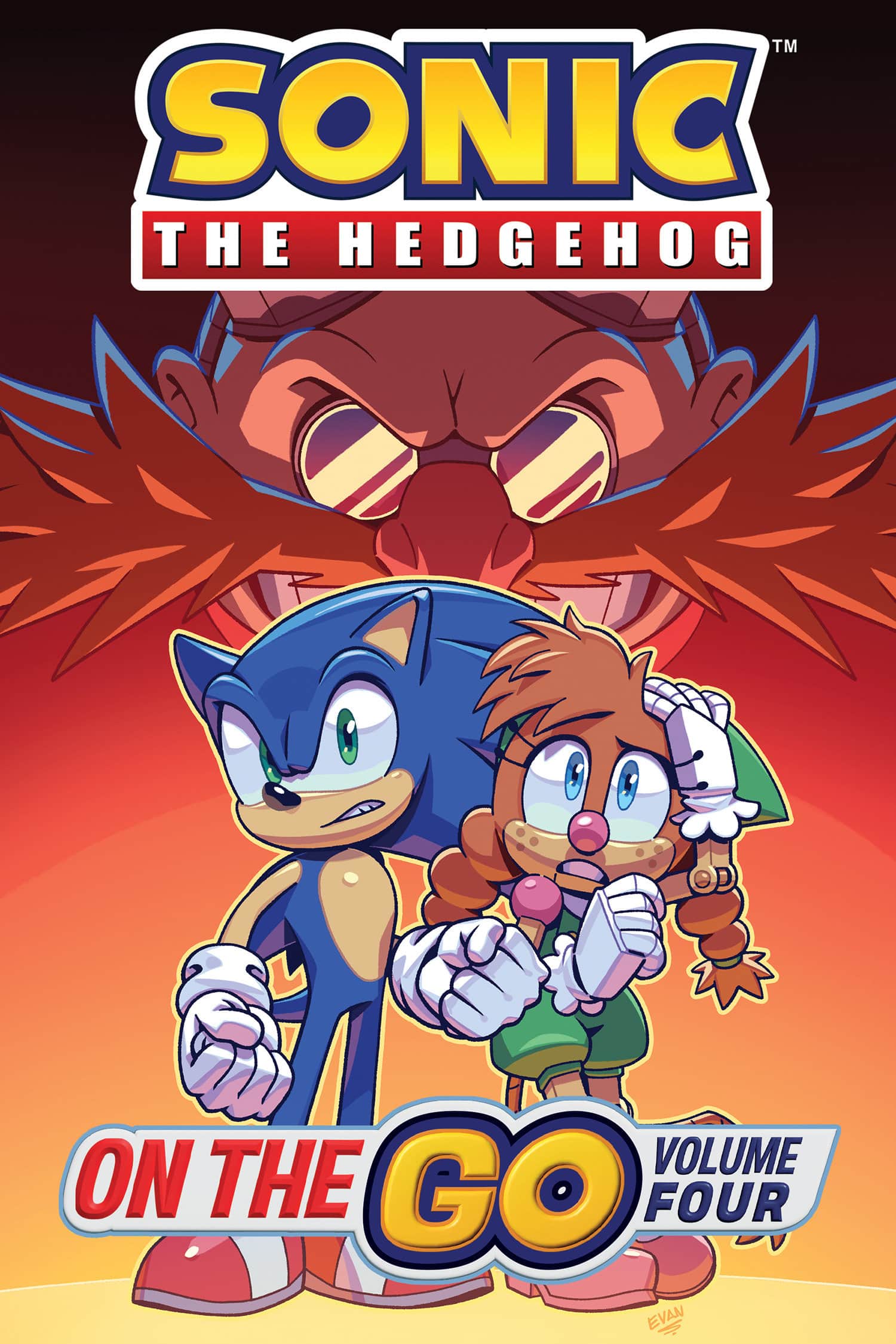 Sonic the Hedgehog: On The Go, Vol. 4 Cover