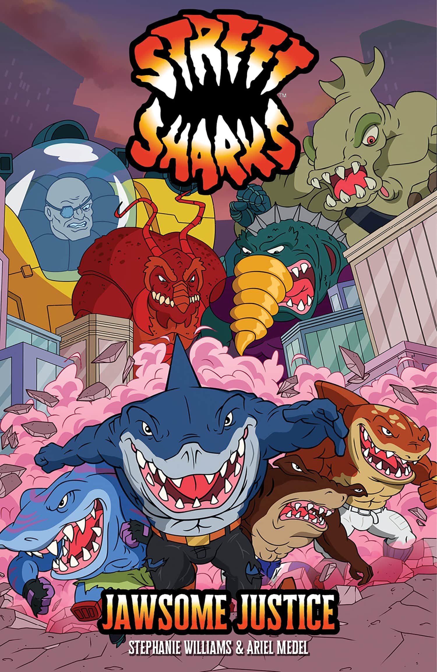 Street Sharks: Jawsome Justice Cover