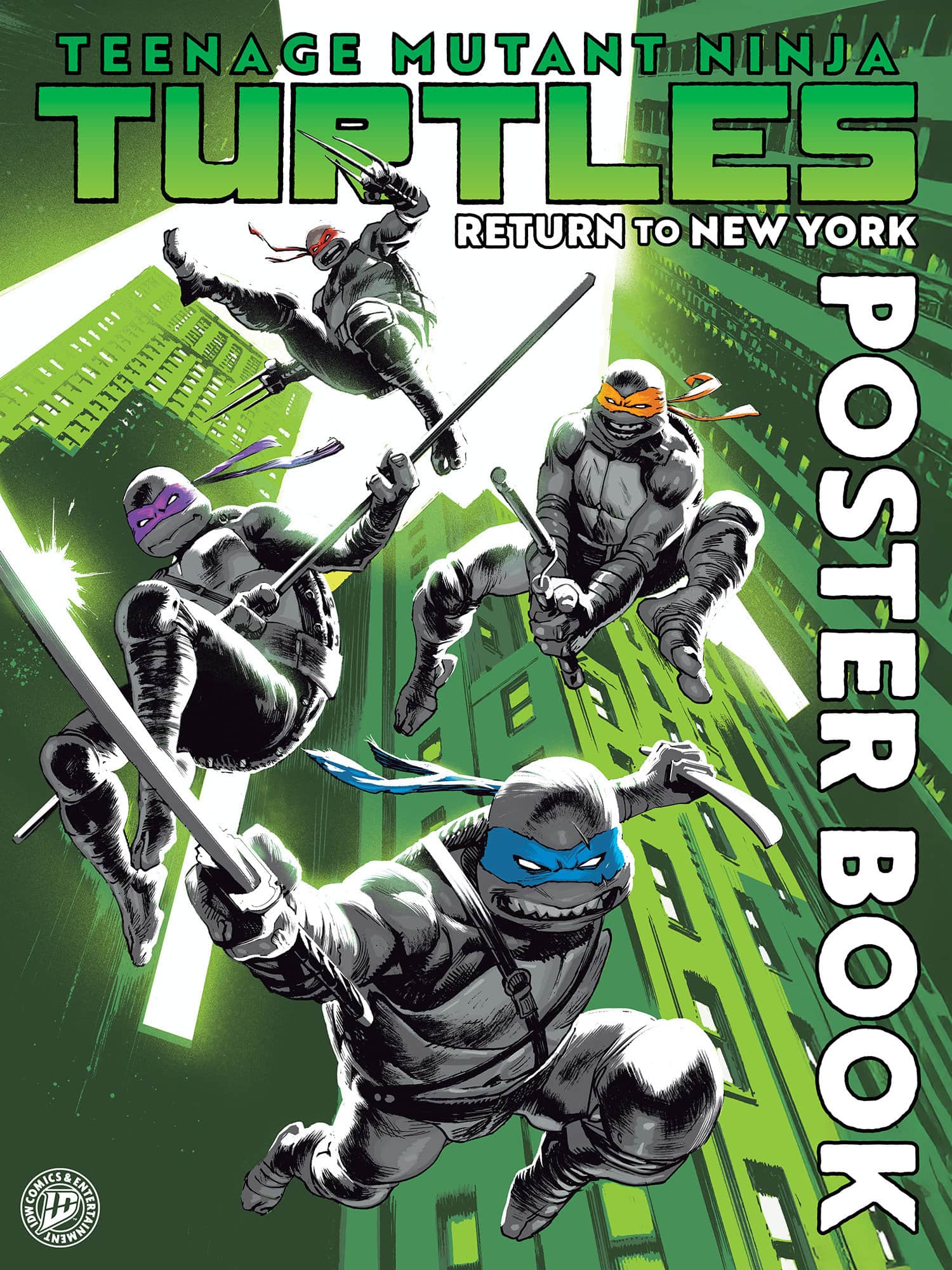 Teenage Mutant Ninja Turtles: Return to New York Poster Book Cover