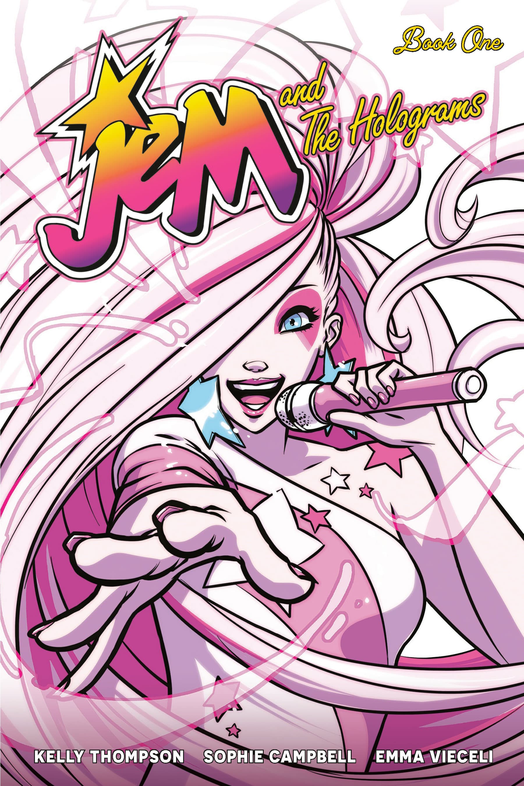 Cover for Jem and the Holograms Book One