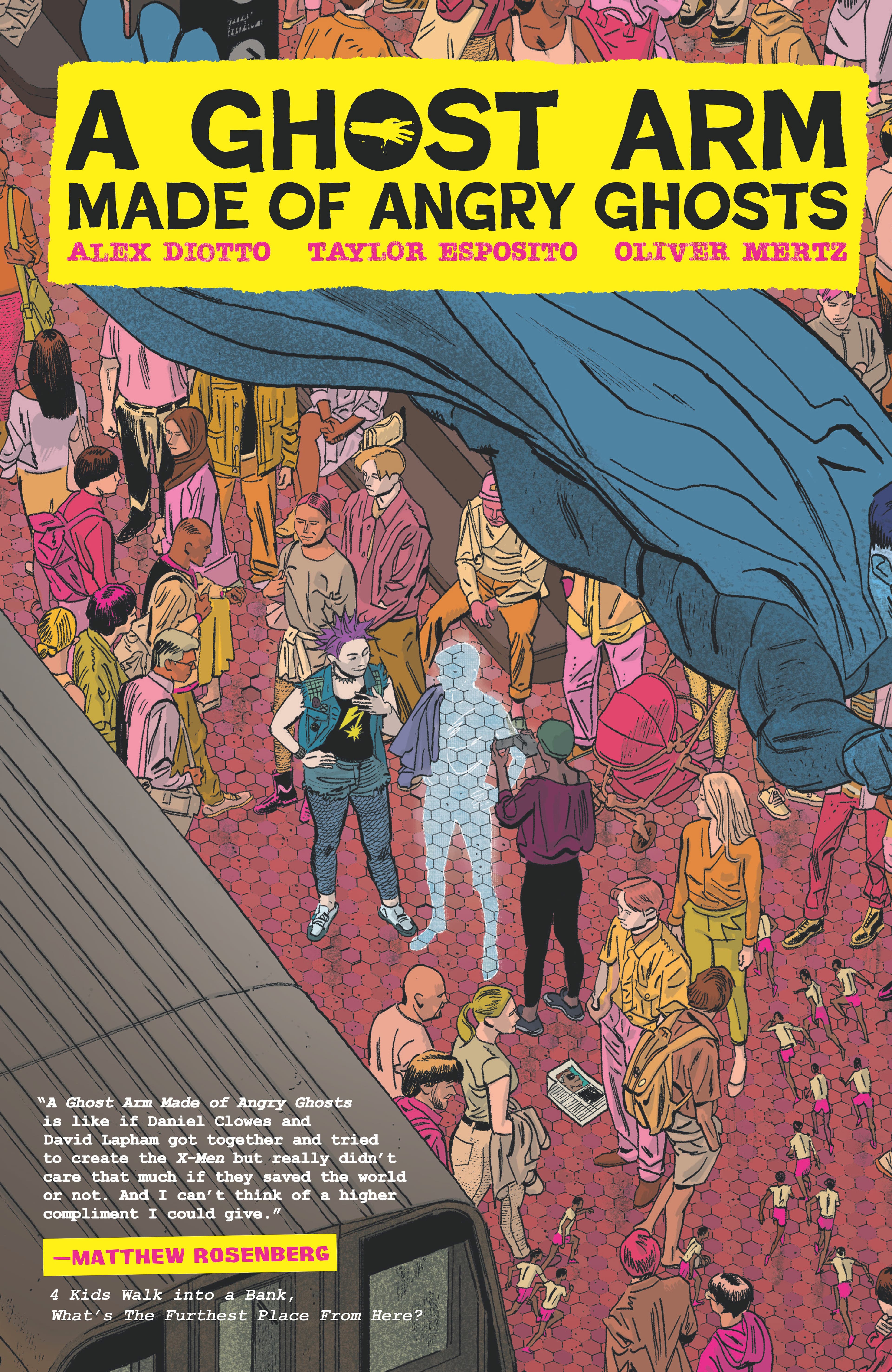 Cover for A Ghost Arm Made of Angry Ghosts