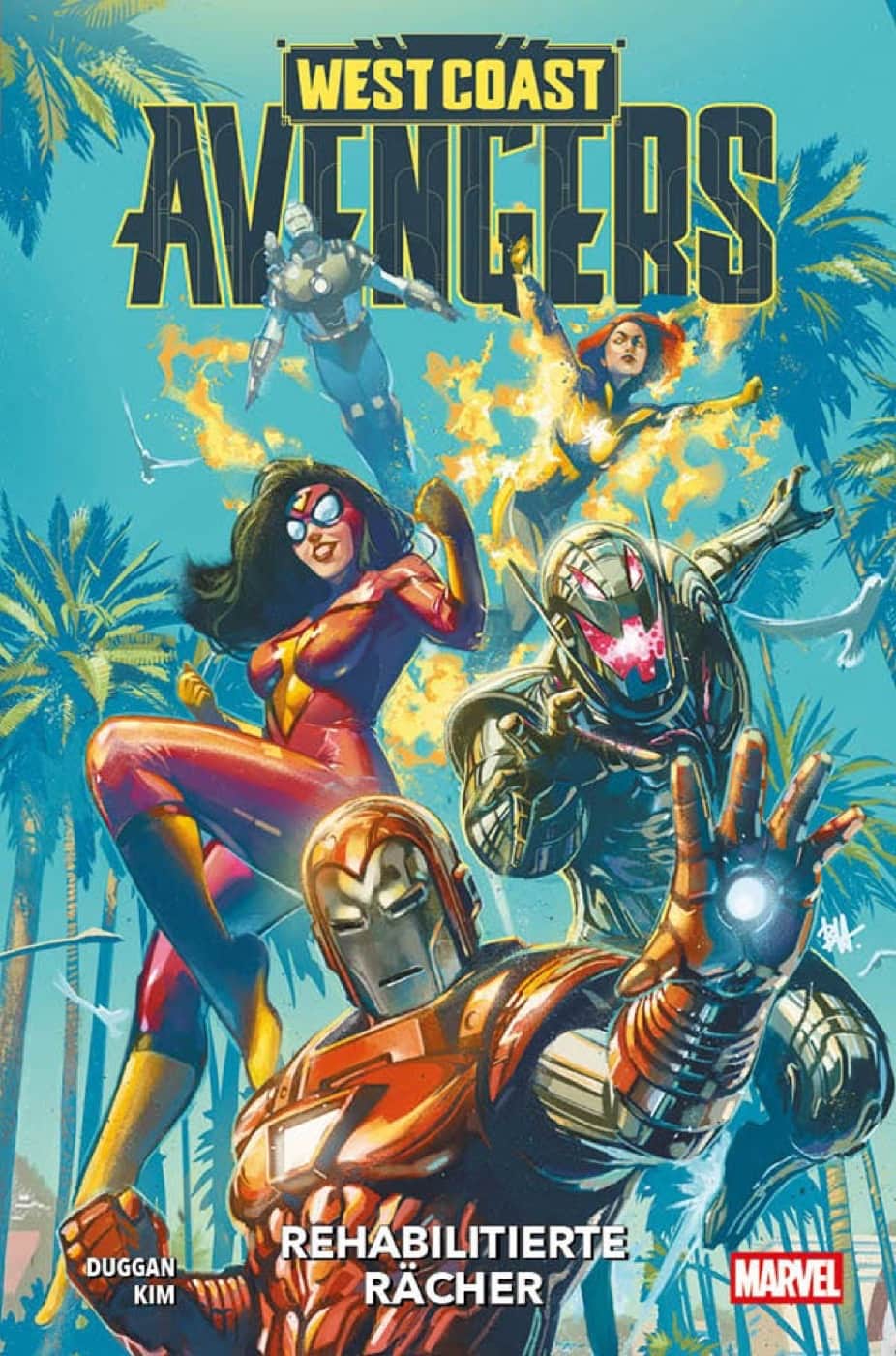 West Coast Avengers Paperback 1 Cover