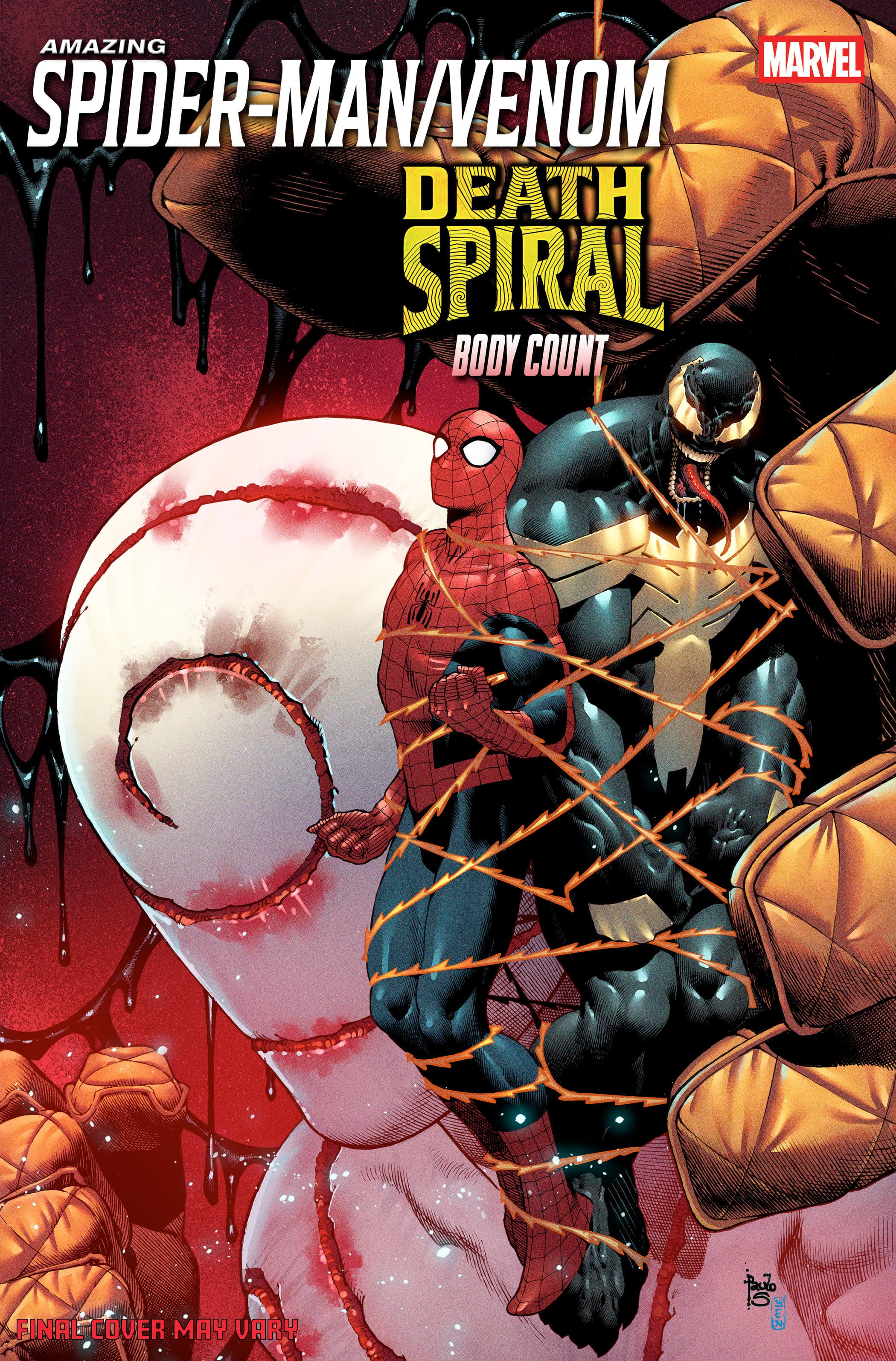 Cover for AMAZING SPIDER-MAN/VENOM: DEATH SPIRAL - AFTERMATH