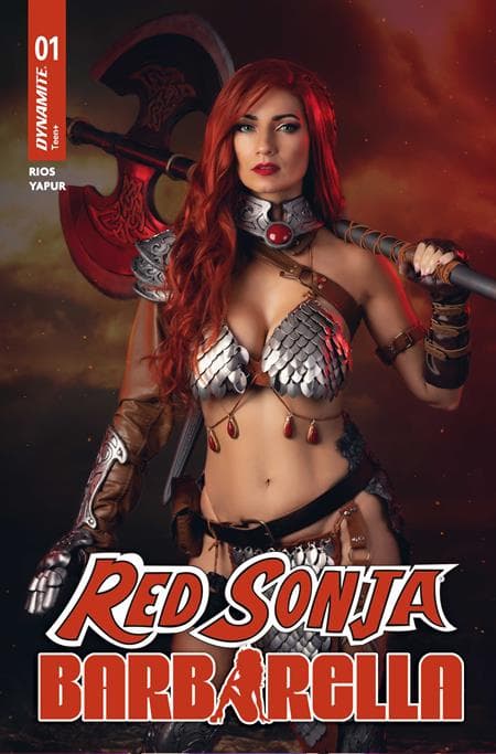 Cover for RED SONJA BARBARELLA