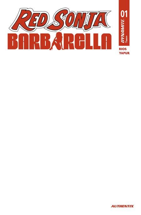 Cover for RED SONJA BARBARELLA