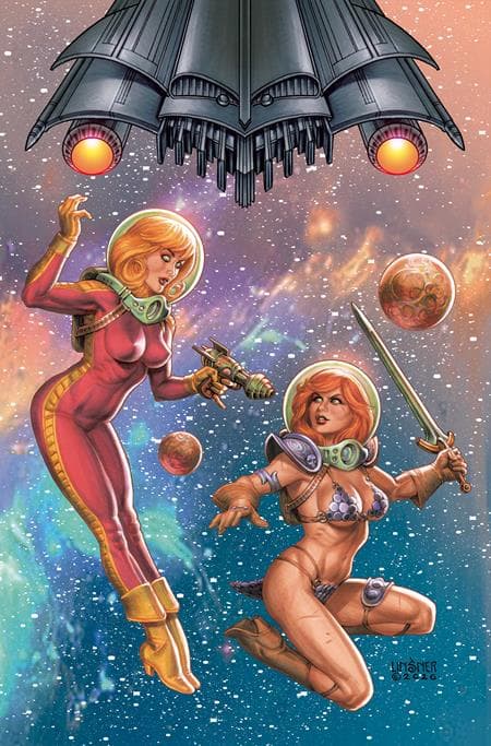 Cover for RED SONJA BARBARELLA