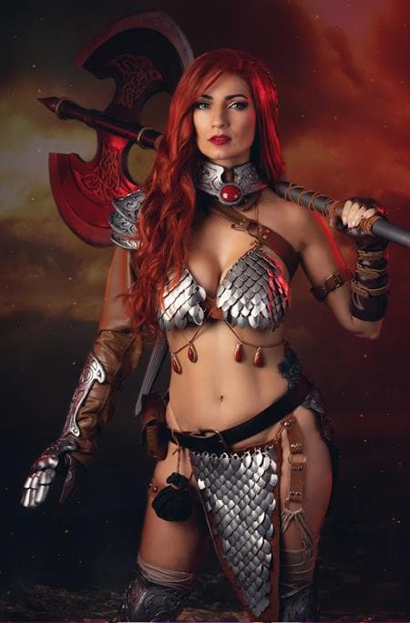 Cover for RED SONJA BARBARELLA