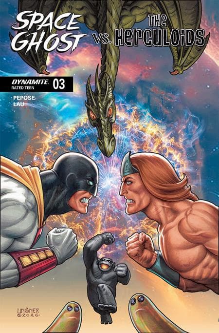 Cover for SPACE GHOST VS THE HERCULOIDS
